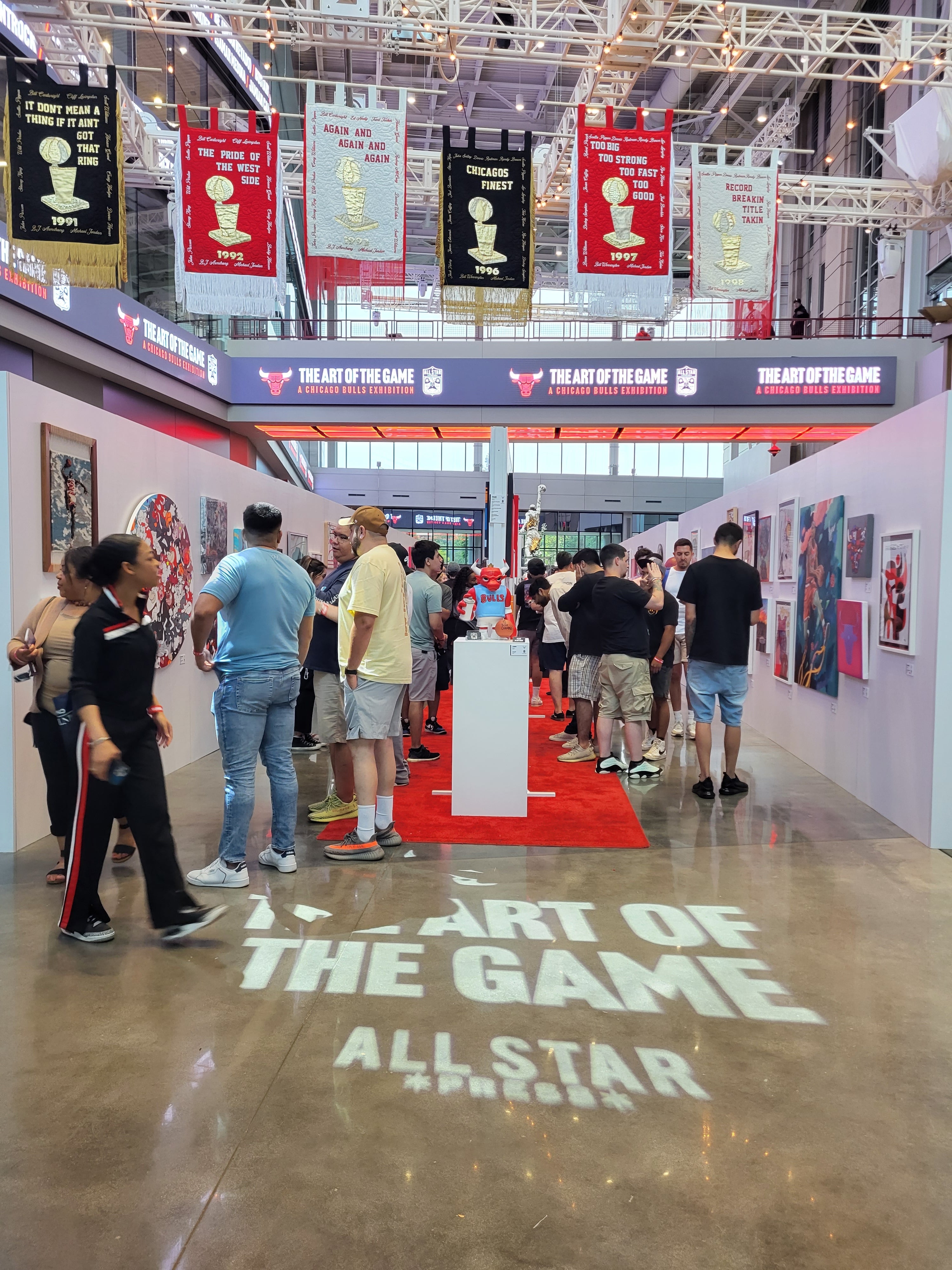 The Art Of the Game - The Chicago Bulls X All Star Press