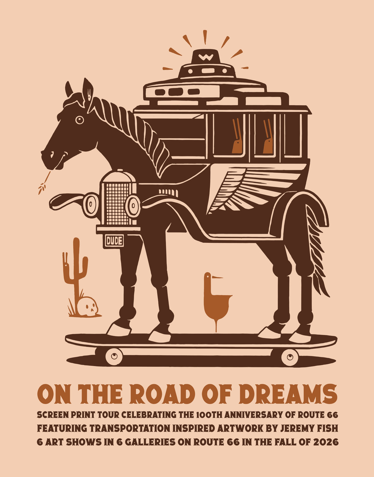 "On the Road of Dreams" a Jeremy Fish Show