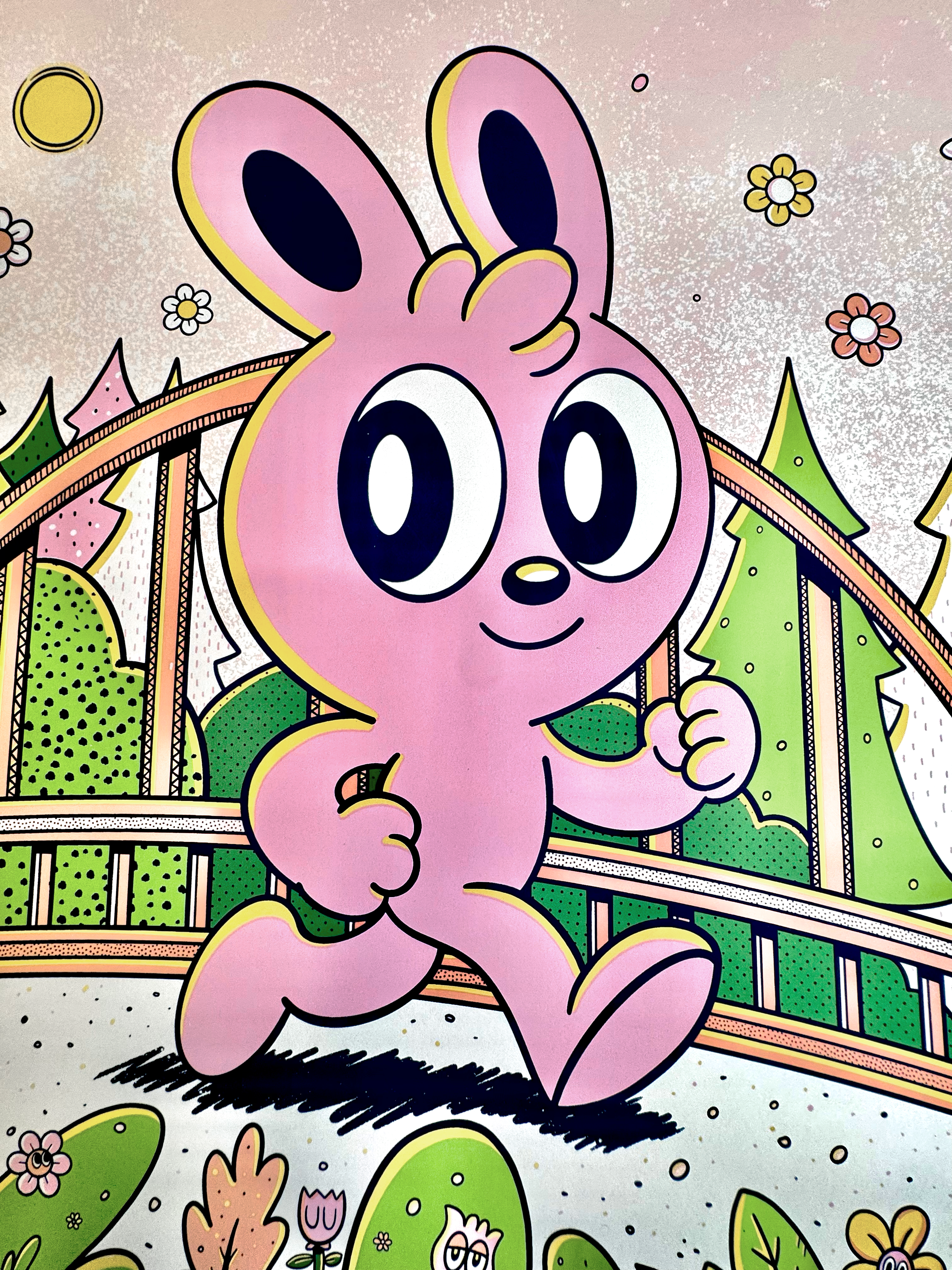 Bloomingdale Trail Print by Blake Jones