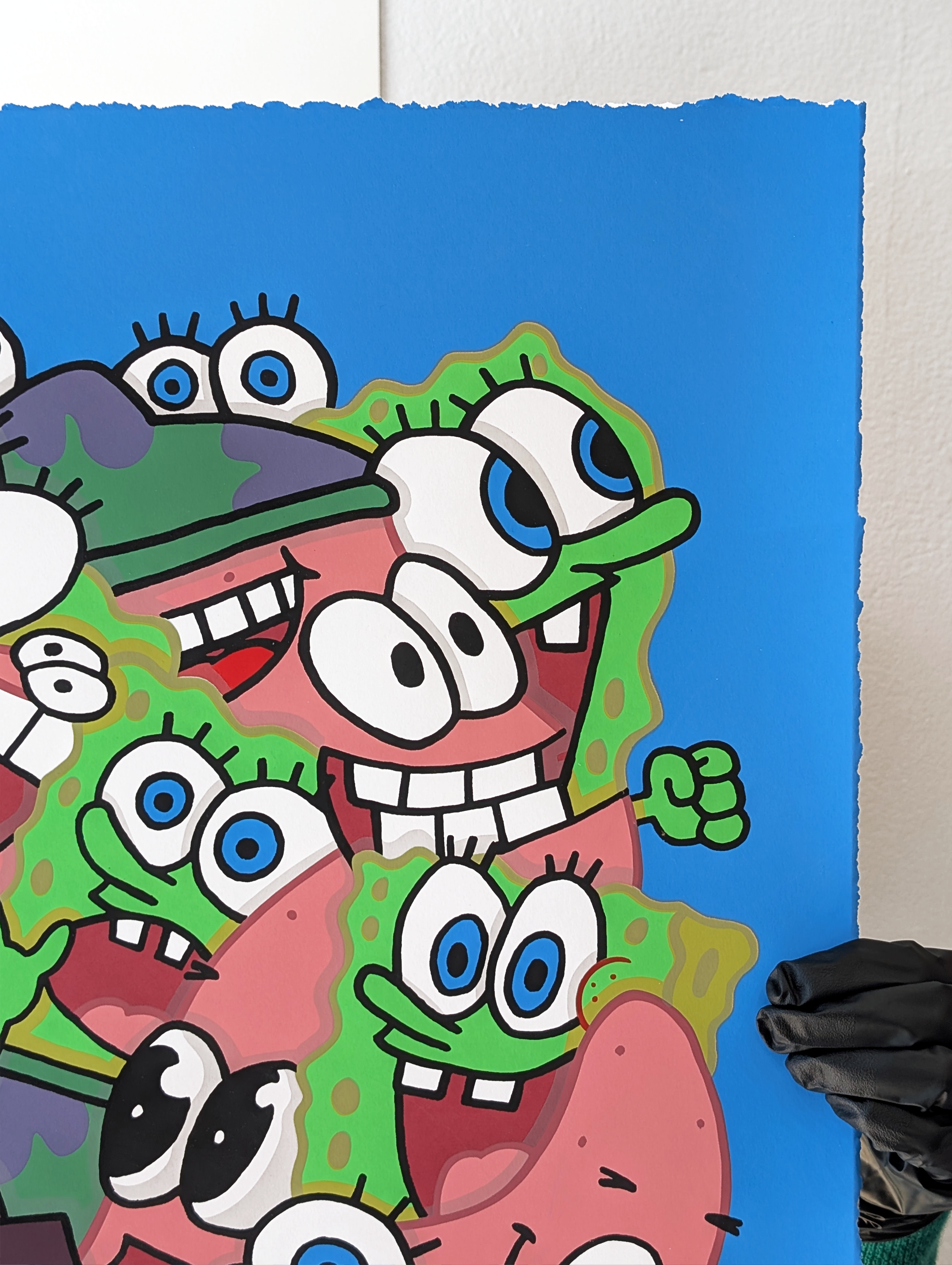 "Big Guys" Neon Green Variant by Wizard $kull