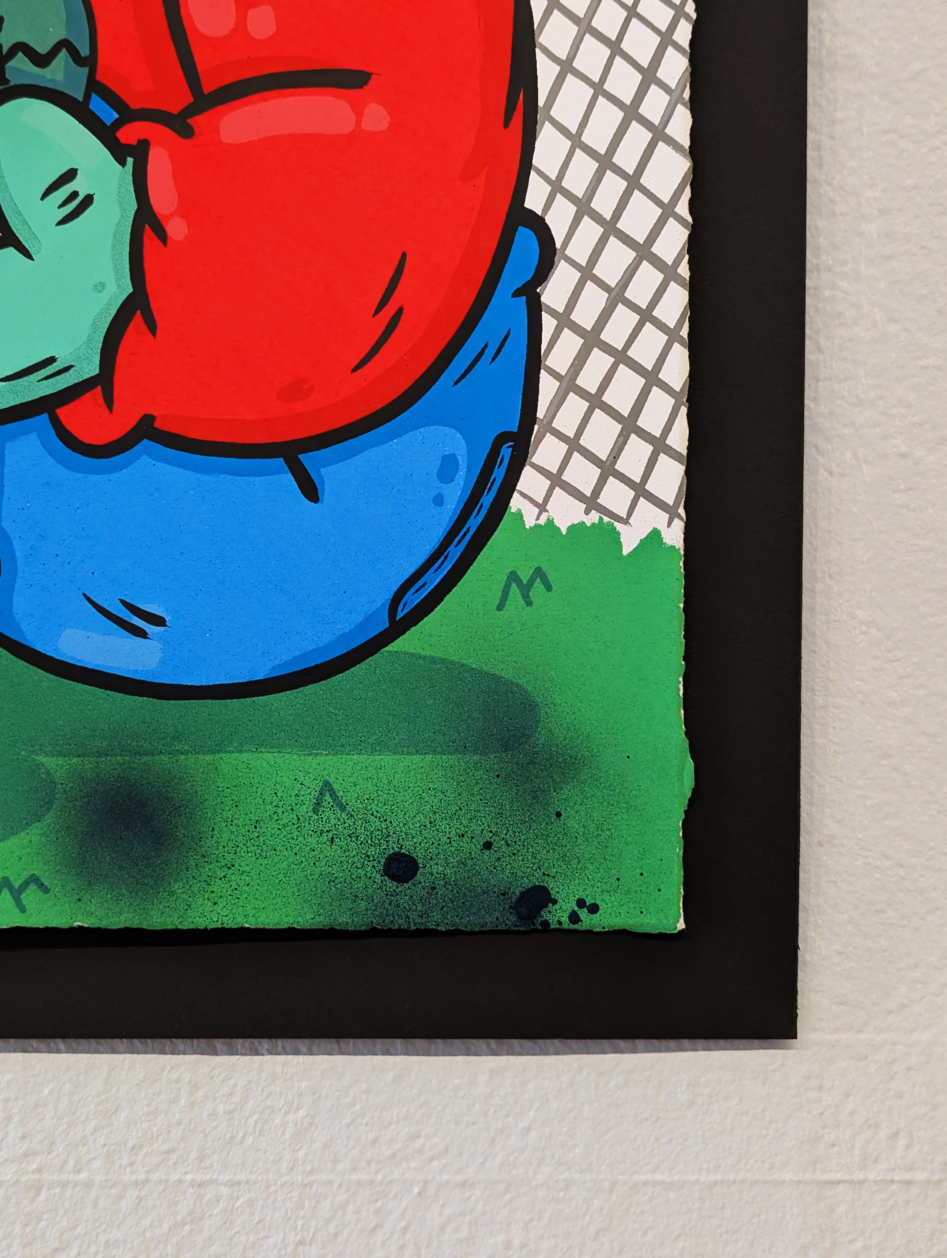 "YOU CAN REST HERE" (hand embellished 2) by Clue