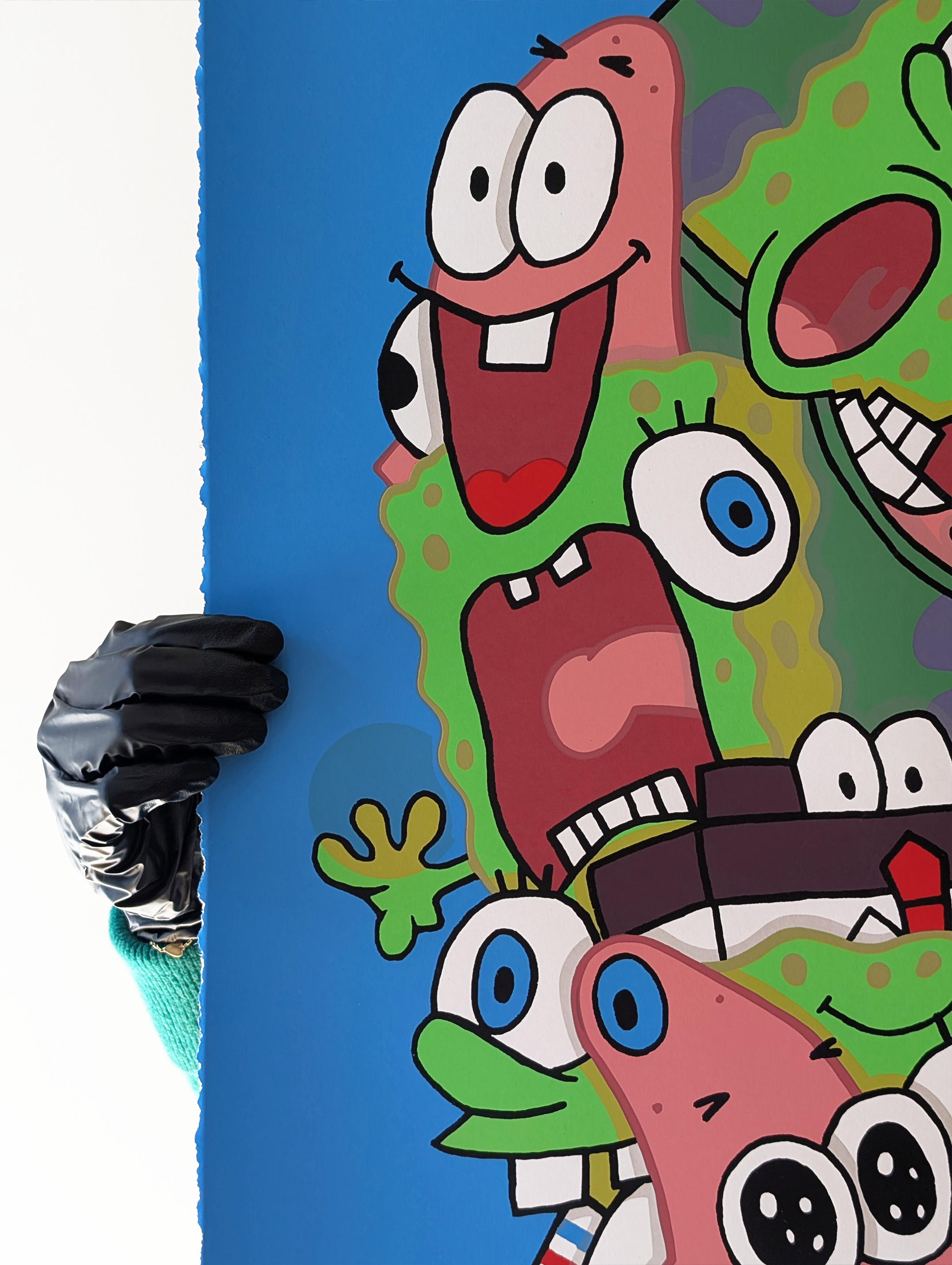 "Big Guys" Neon Green Variant by Wizard $kull