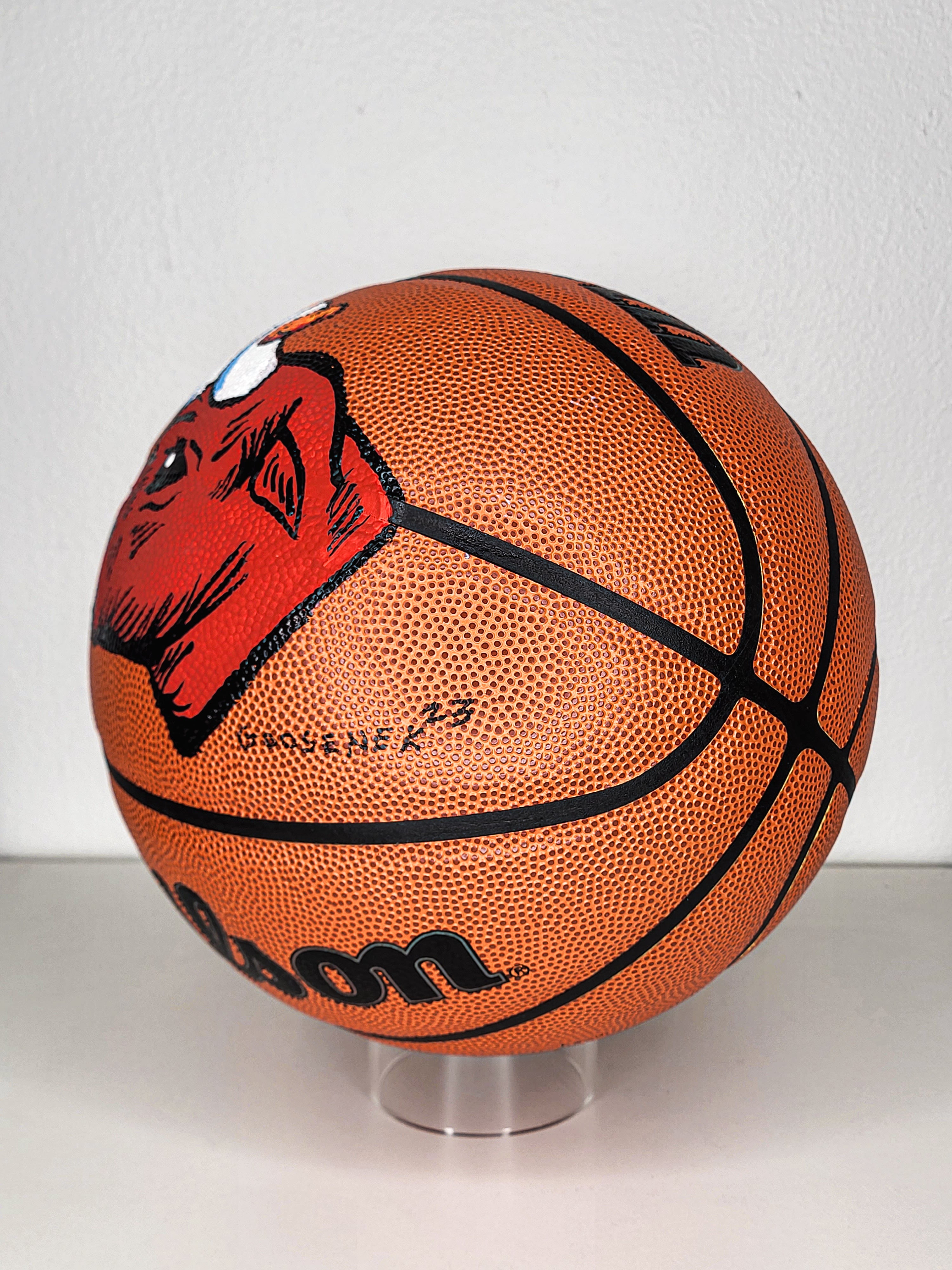 "The Ray ClayNek" Basketball by Goosenek