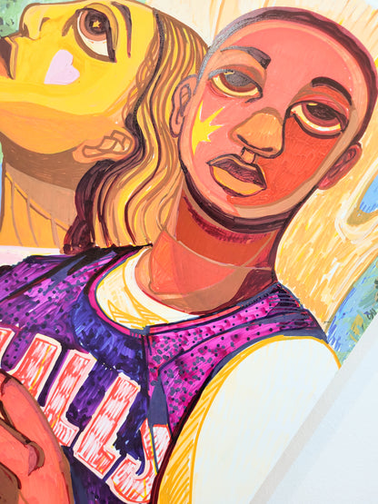 "Love and Basketball" by Langston Allston