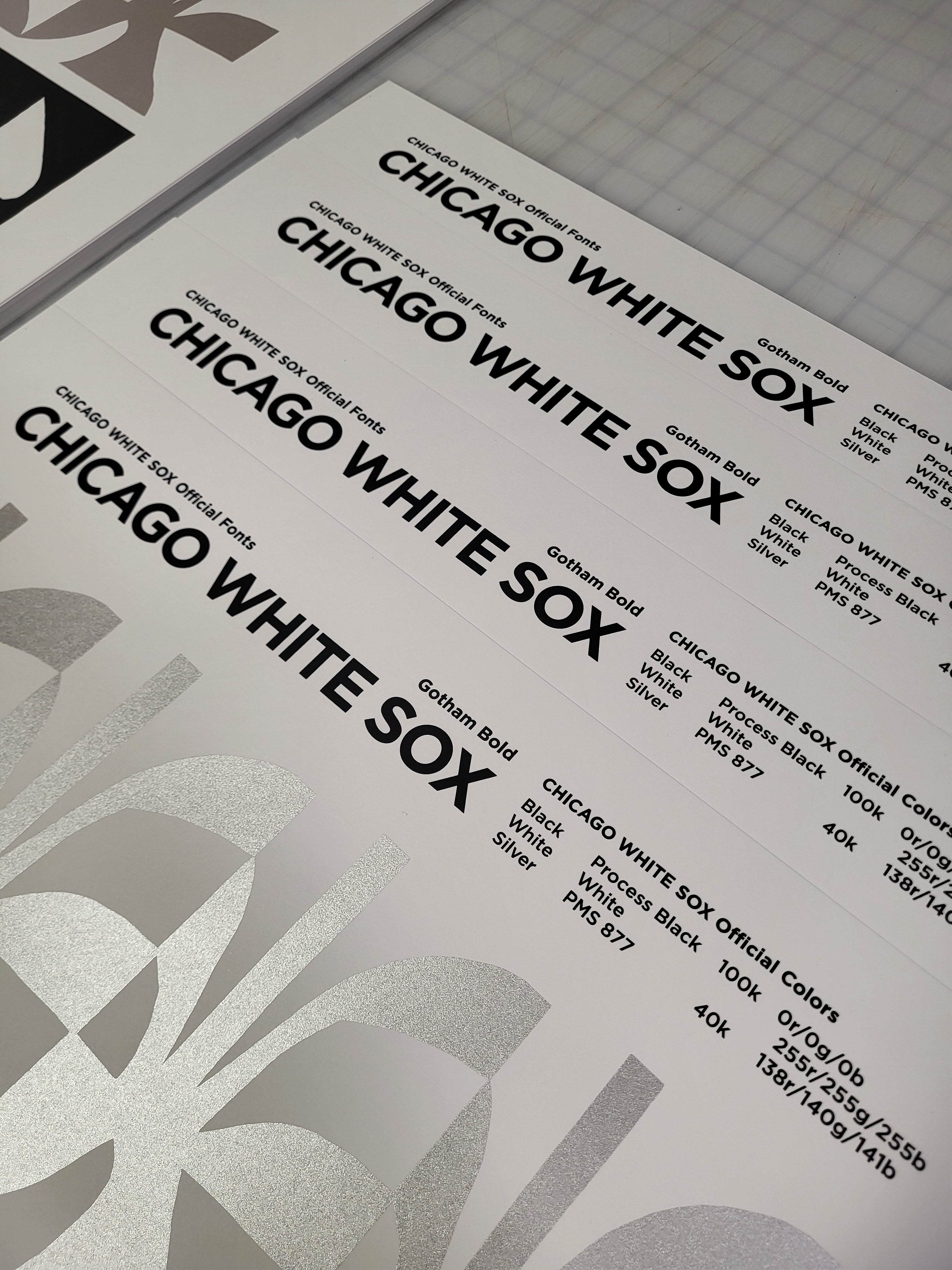 "Gotham Bold" White Sox by Cody Hudson