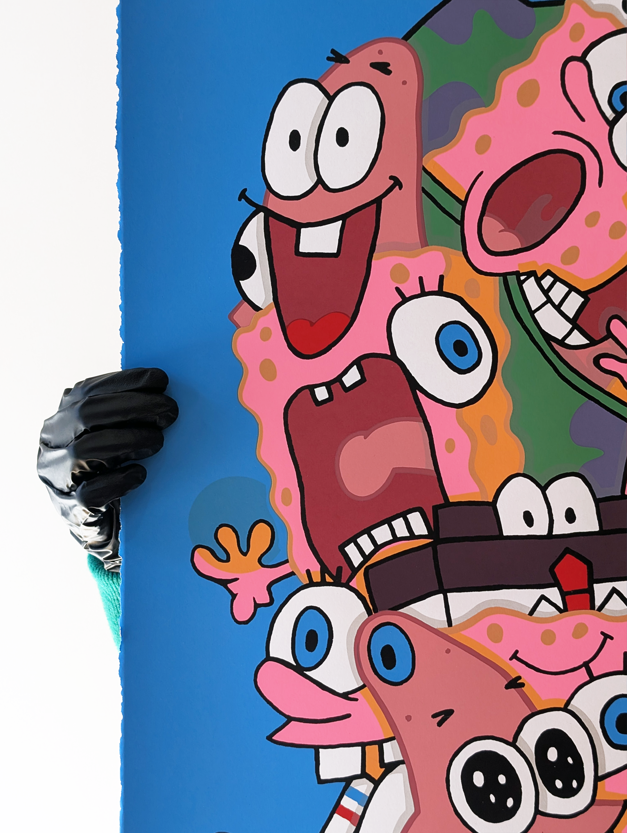 "Big Guys" Neon Pink Variant by Wizard $kull