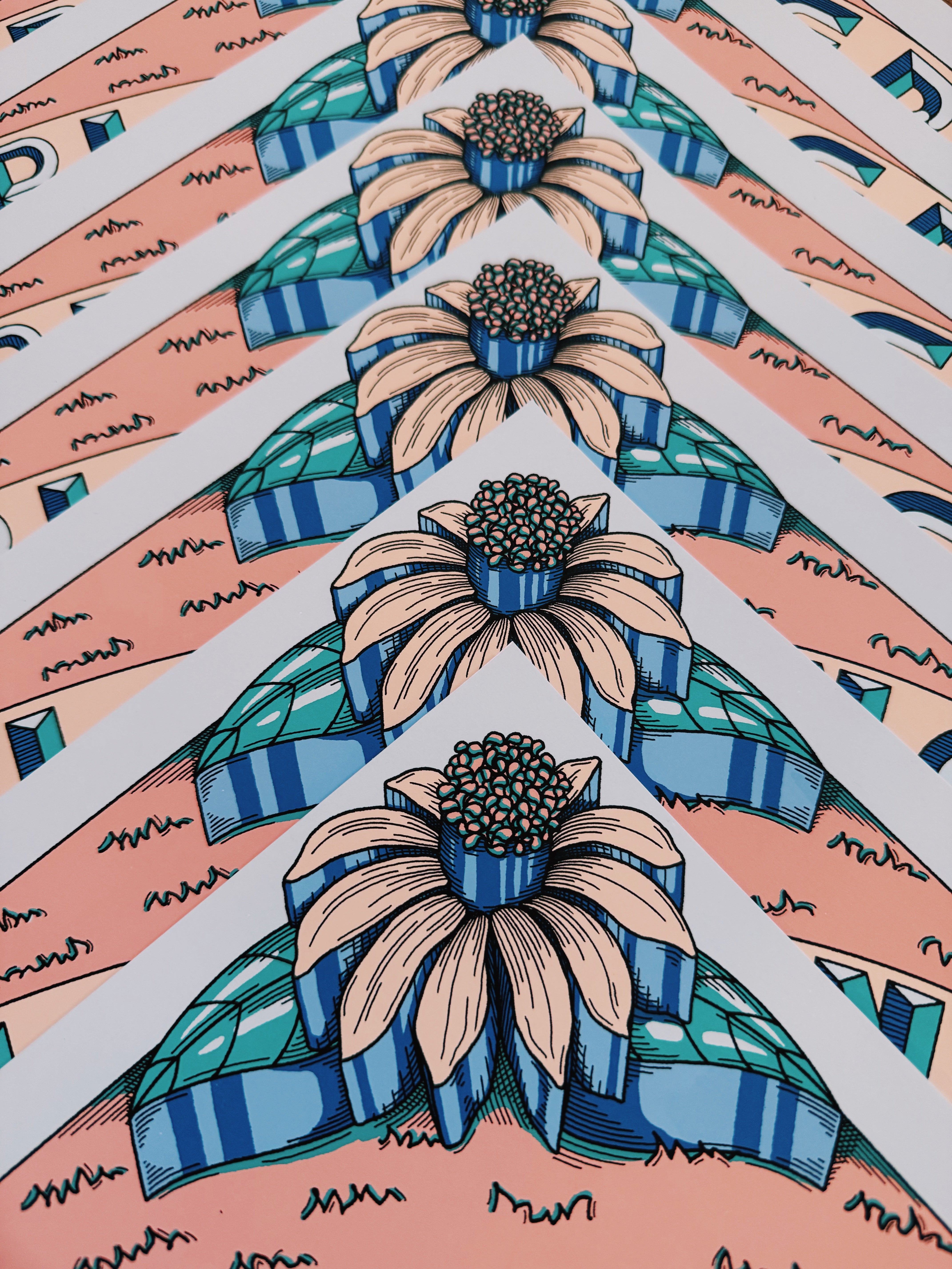 "Forever in Bloom" Bloomingdale Trail Print by Kate Lewis