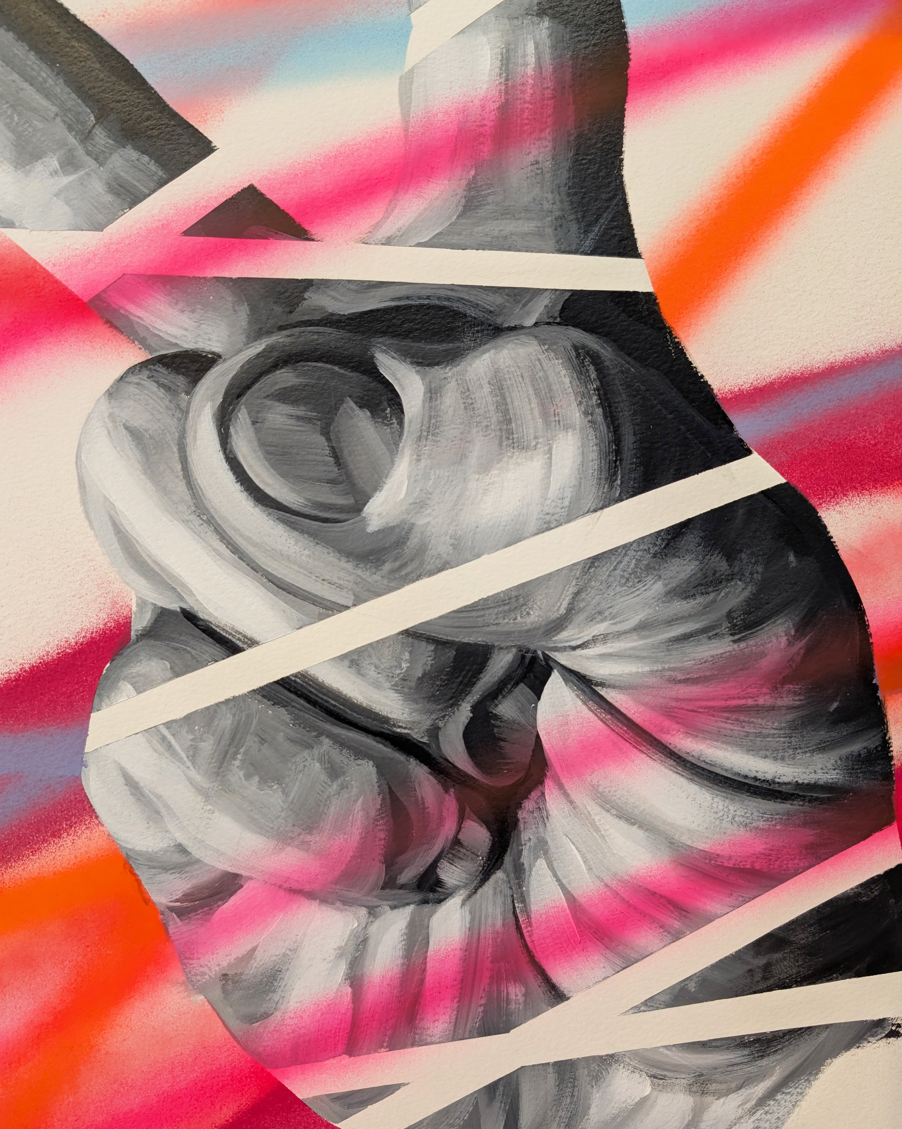 "PEACE OUT" (Original 3) by Jeff Zimmermann