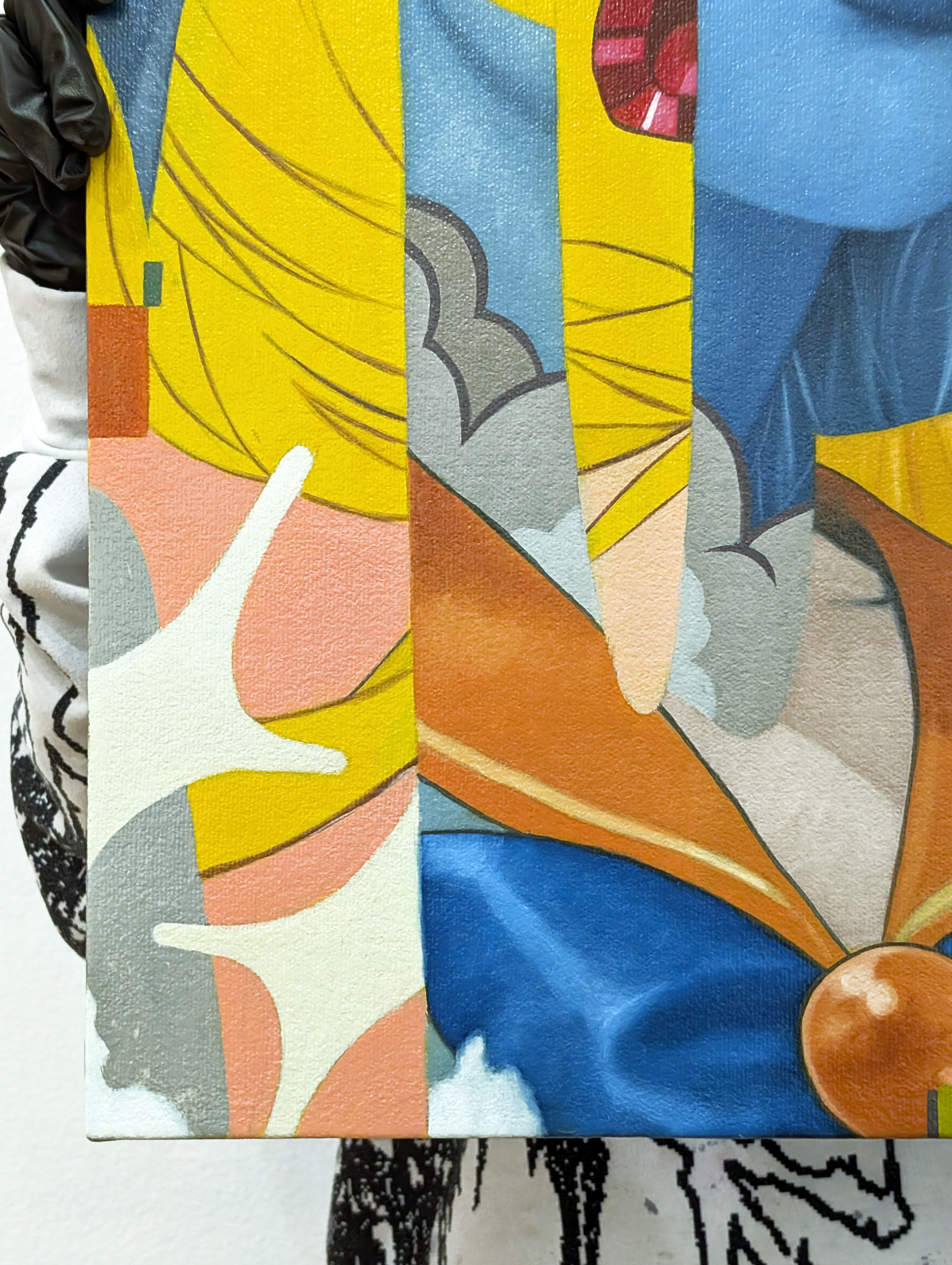 "Shining Yellow, Elegant Blue" By JJ Zamoranos