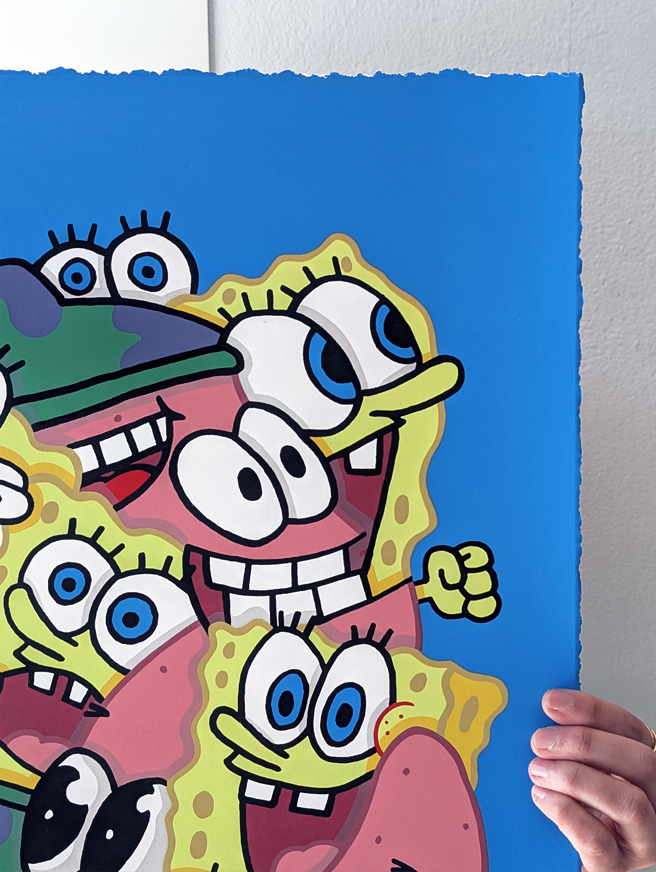 "Big Guys" Neon Yellow Variant by Wizard $kull