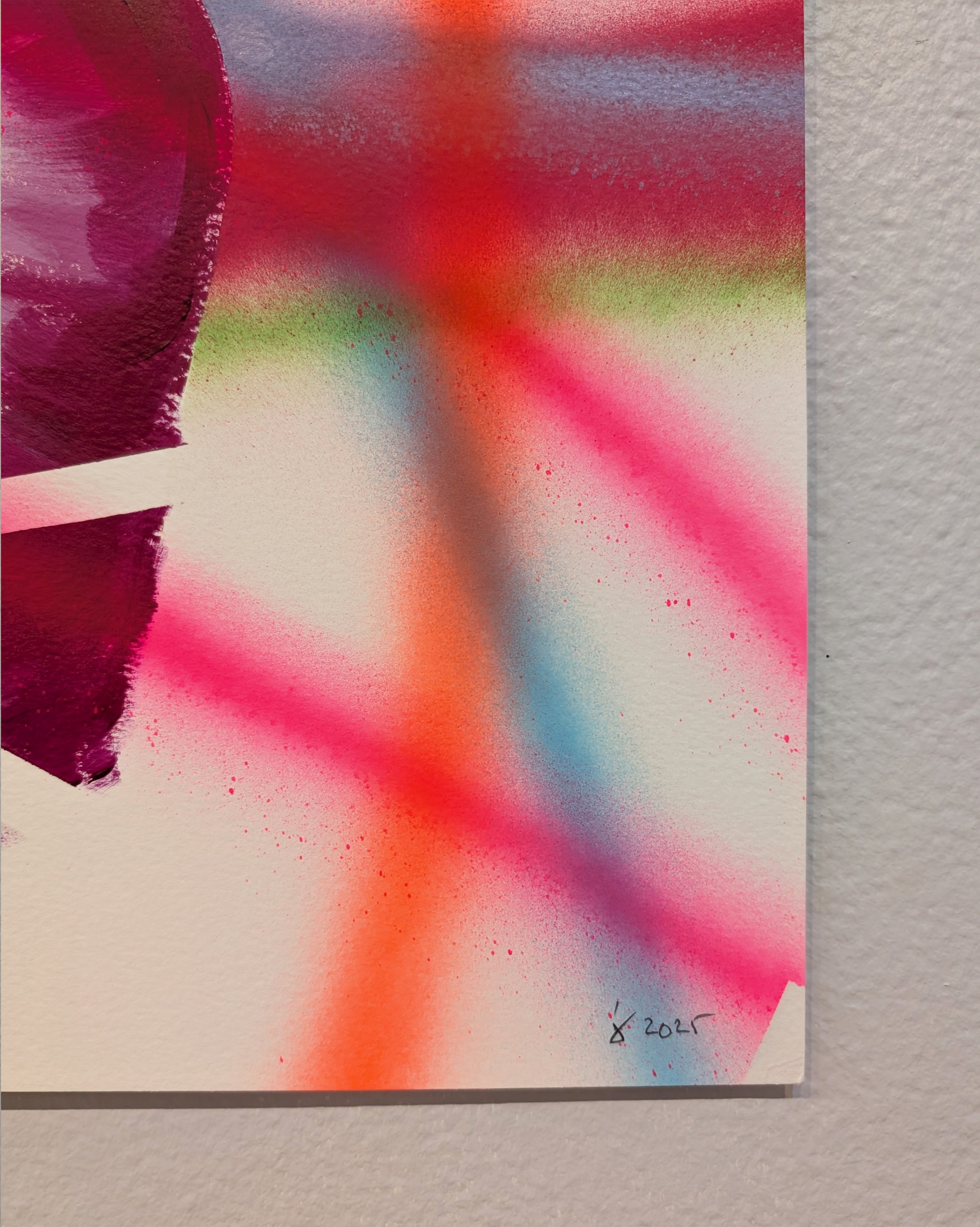"PEACE OUT" (Original 2) by Jeff Zimmermann
