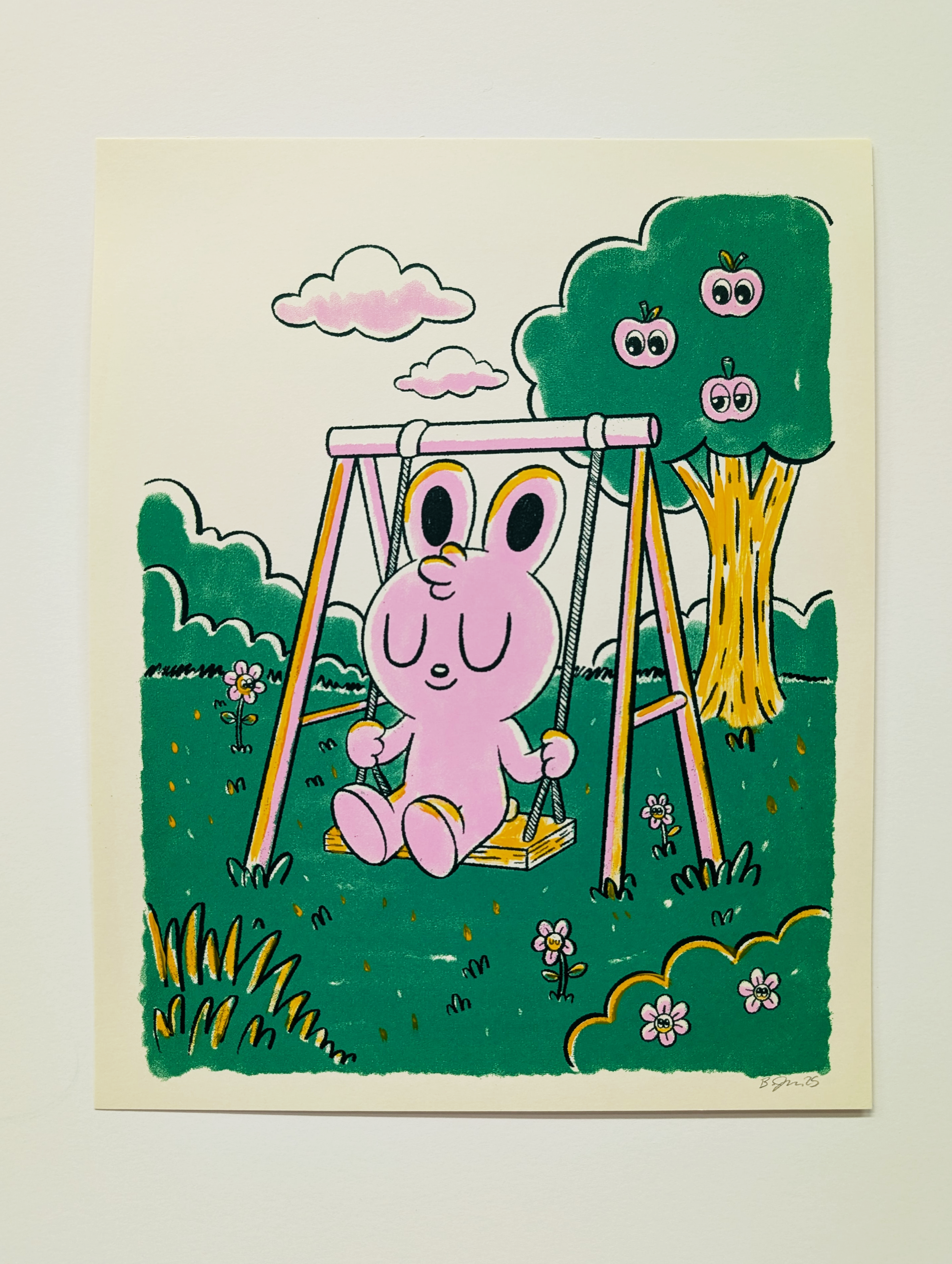 "Art Print Hand Embellished Set" by Blake Jones