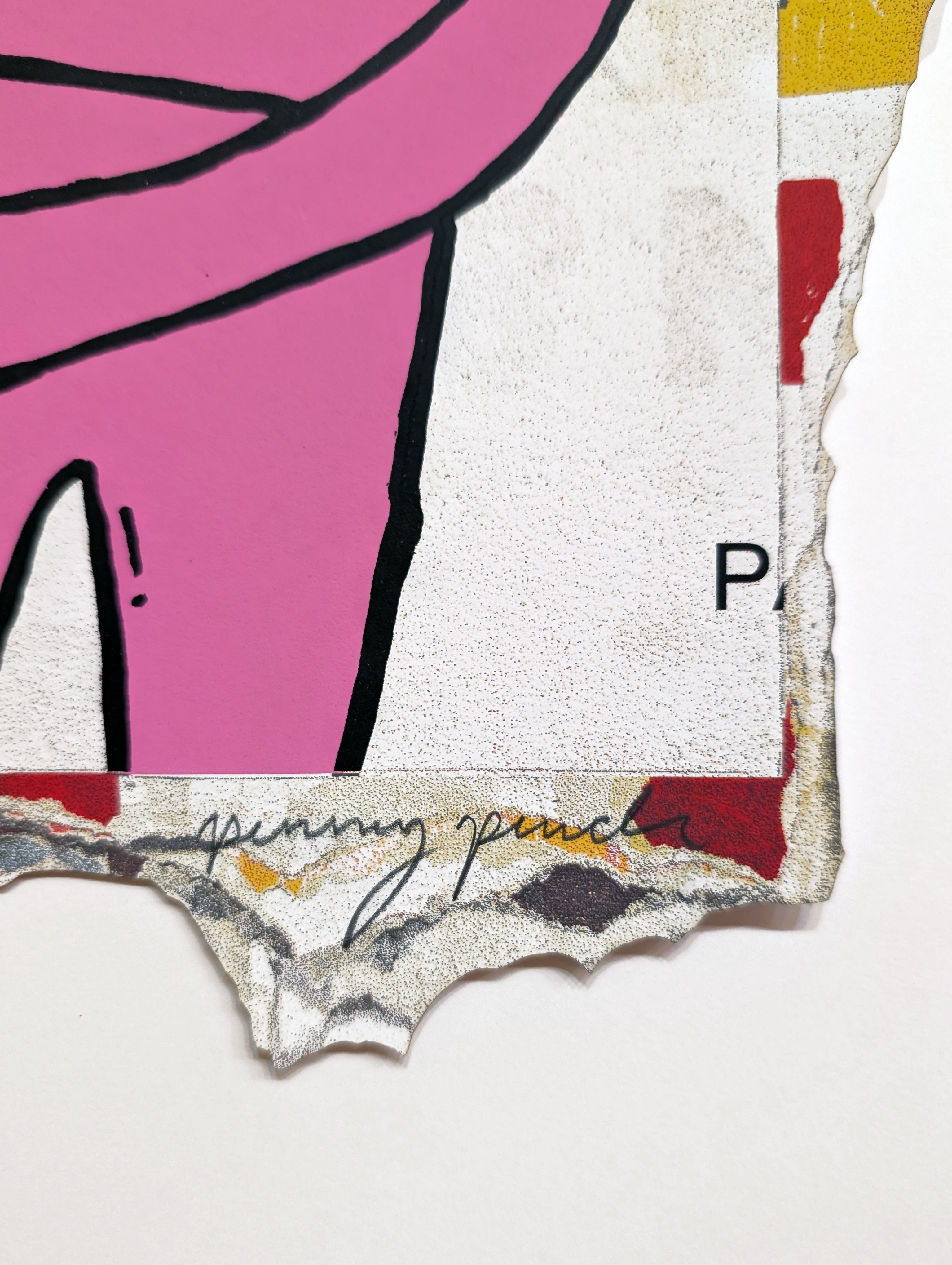 "Outside" by Penny Pinch (Hand Embellished 5)