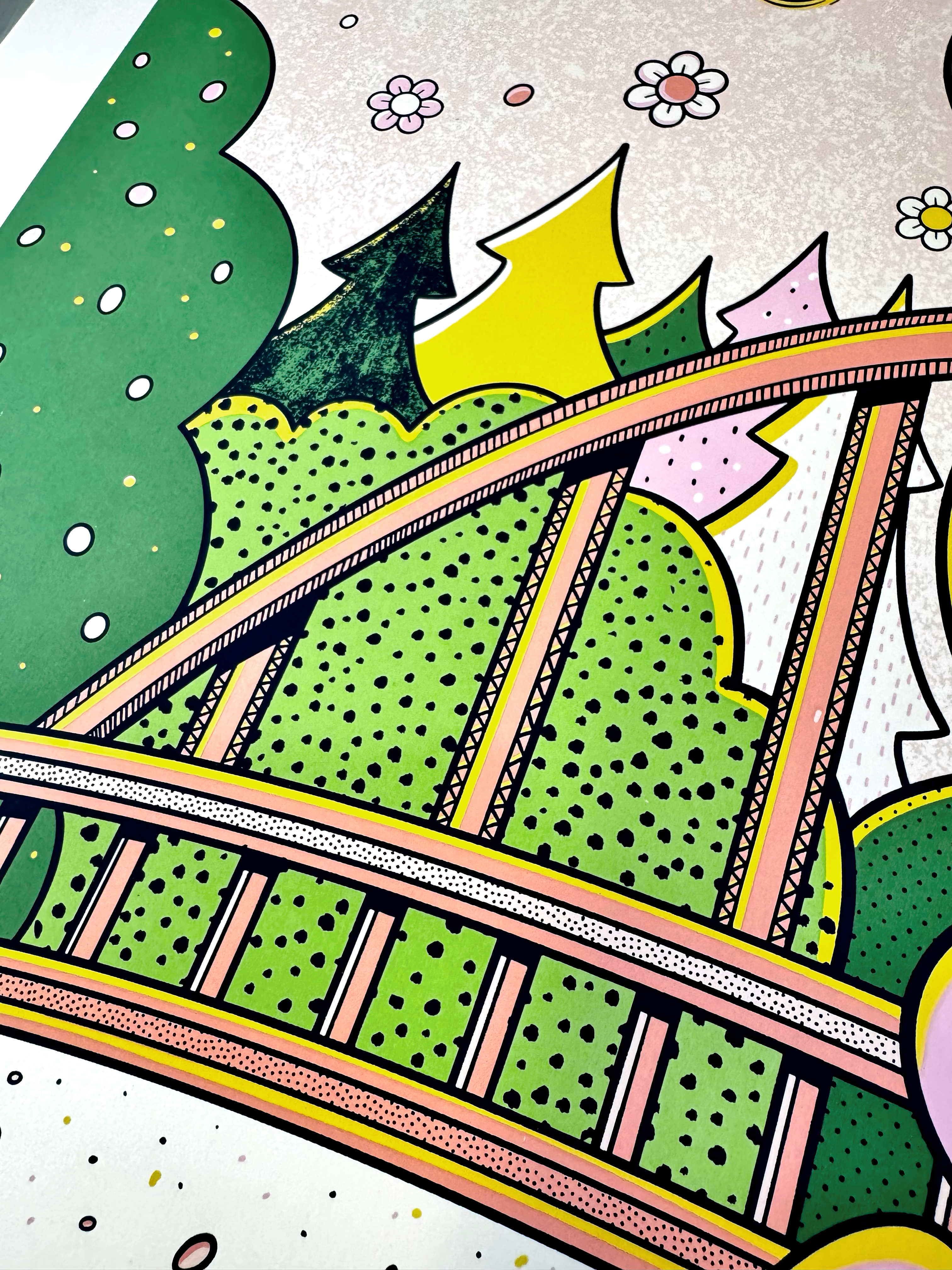 Bloomingdale Trail Print by Blake Jones