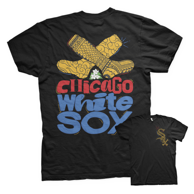 Brian Nevado AAPI-Inspired T-Shirt White Sox vs Angels