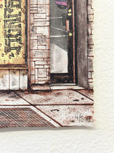 Load image into Gallery viewer, Richard’s Bar Hand Embellished Print #4 (Cold Cuts) by Pizza In The Rain
