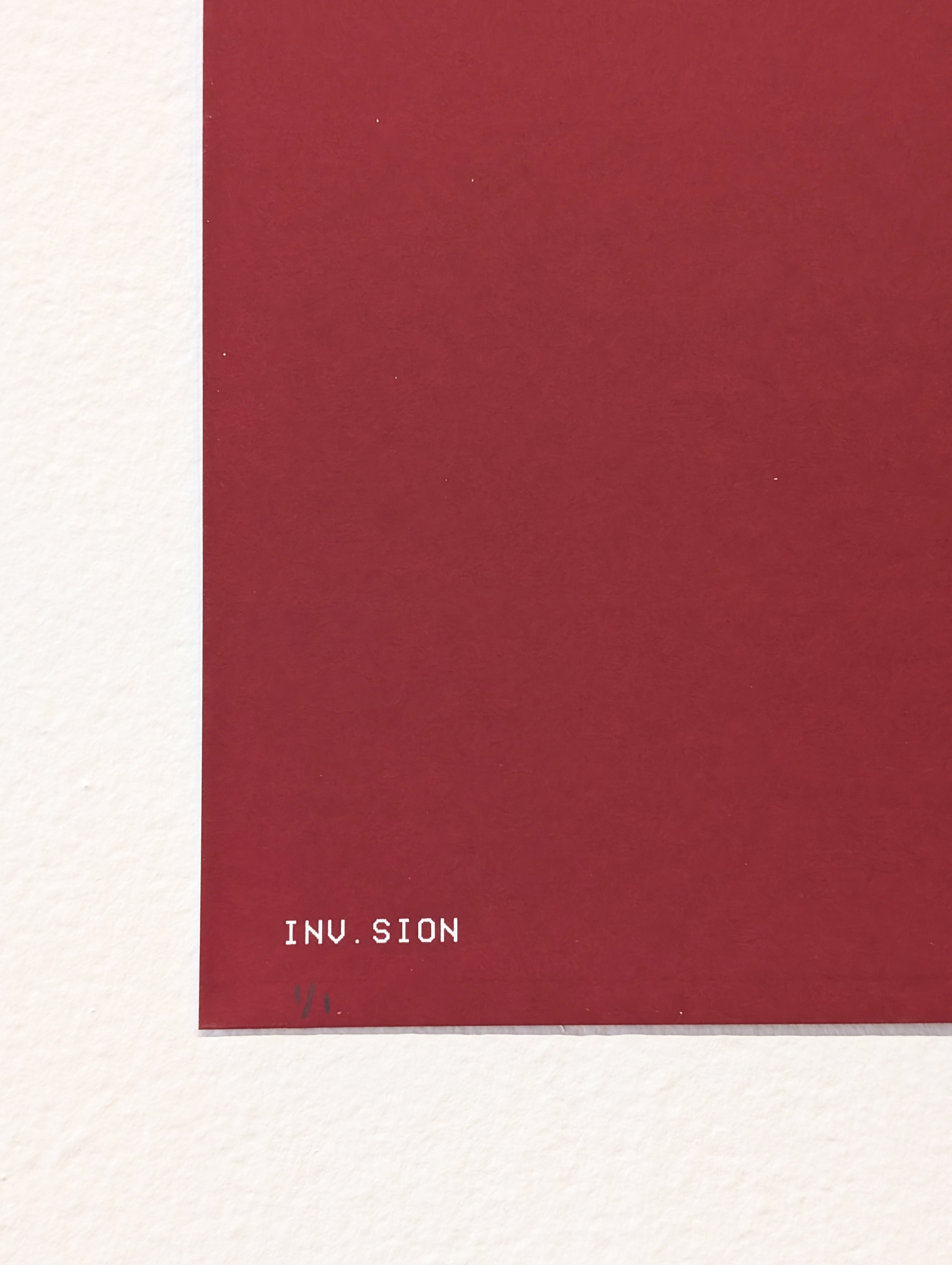 inv.sion "Color Variant 2" Print