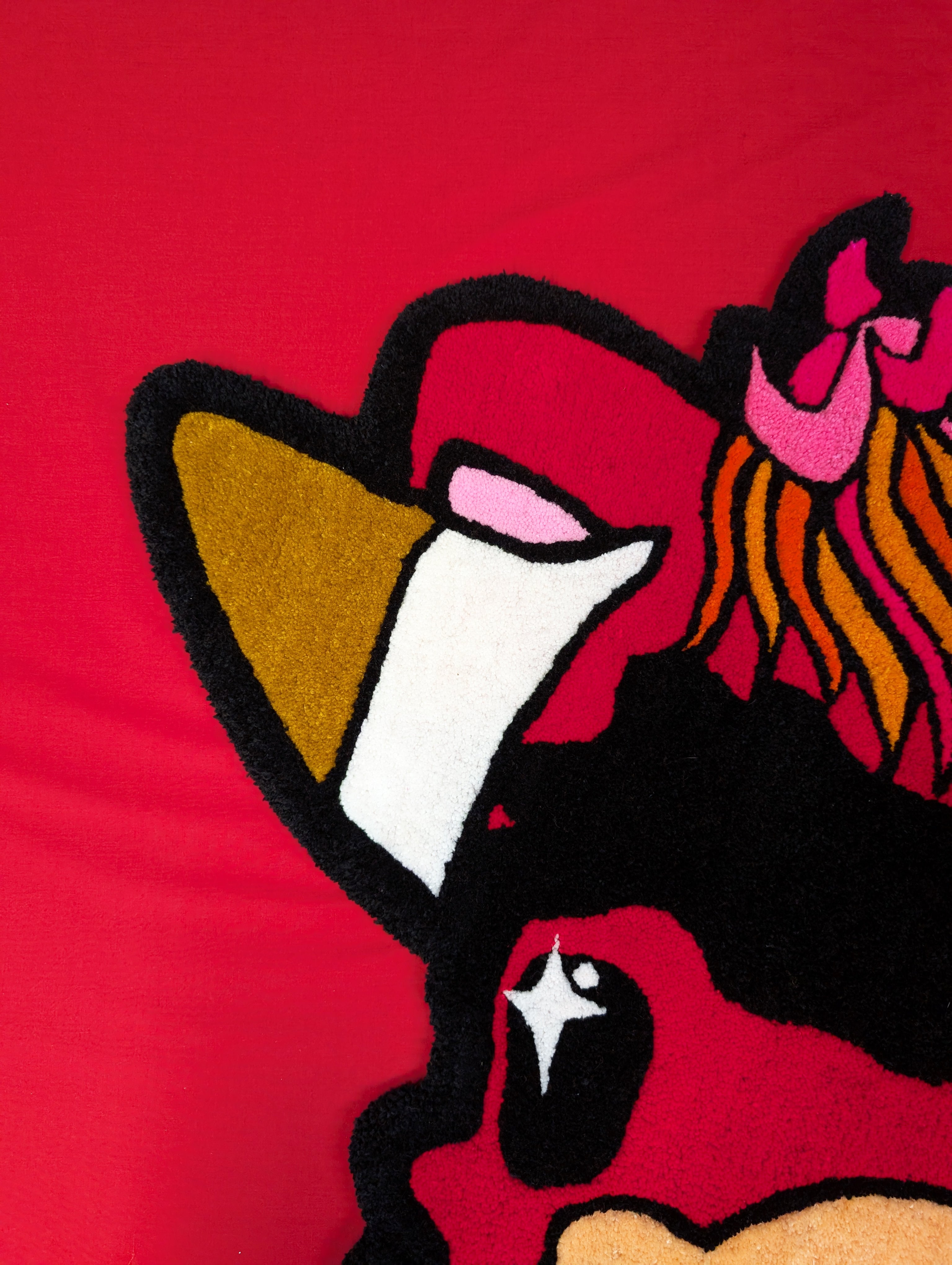 Benny the Bull Handmade Rug