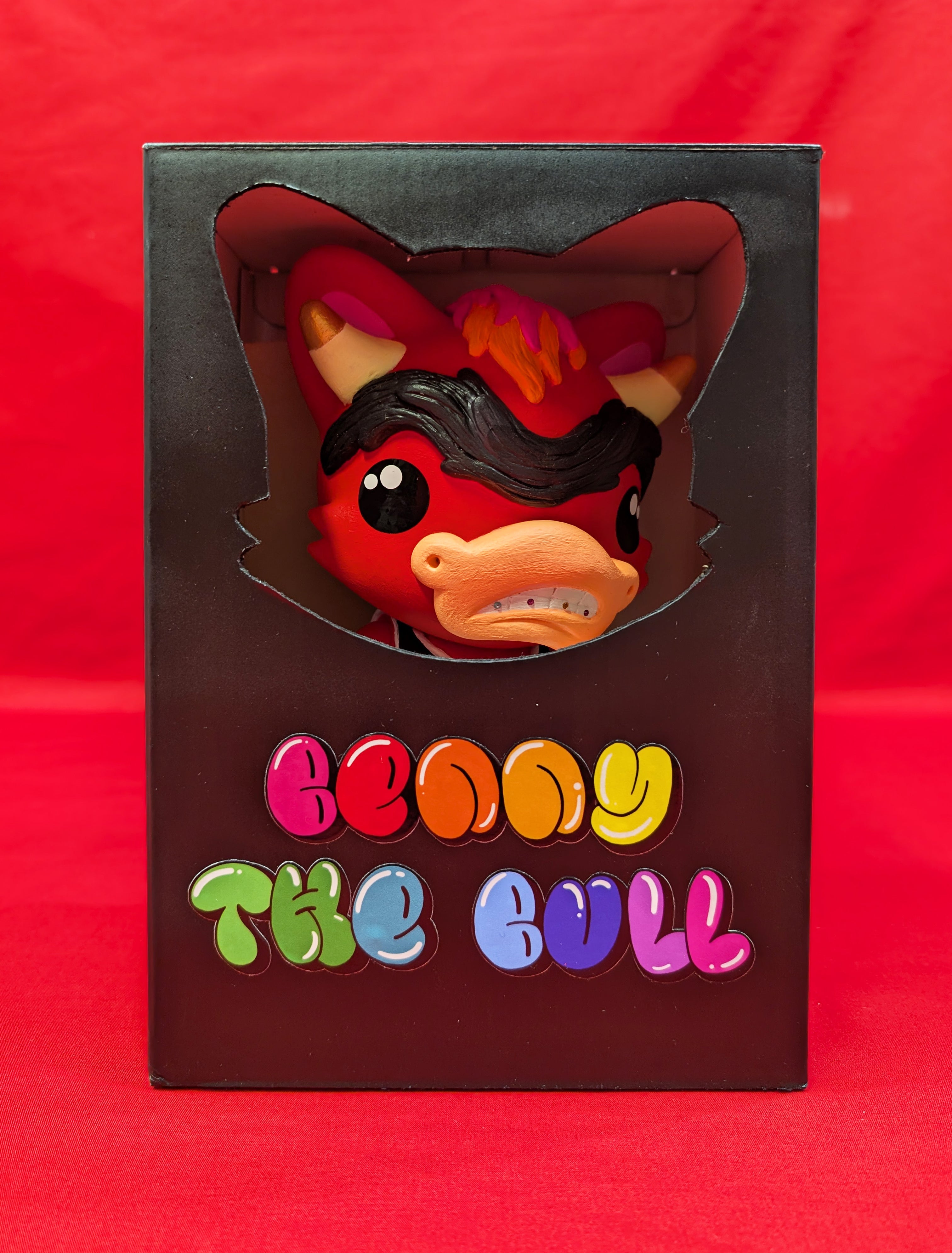 Benny the Bull Superplastic Vinyl Toy