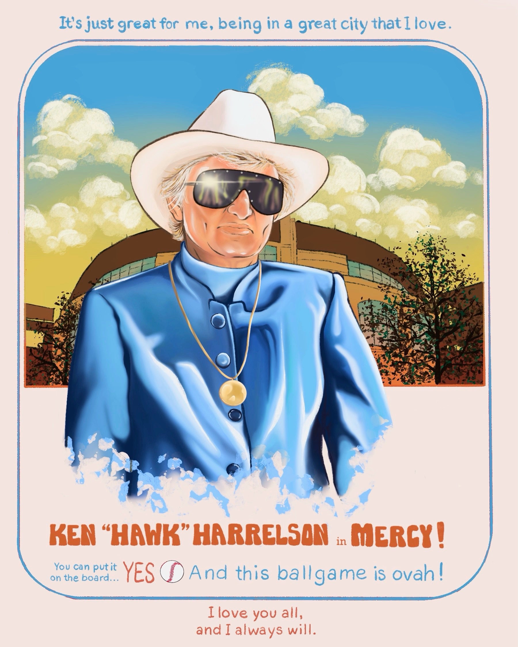 Hawk Harrelson & His Baby Blue Suit