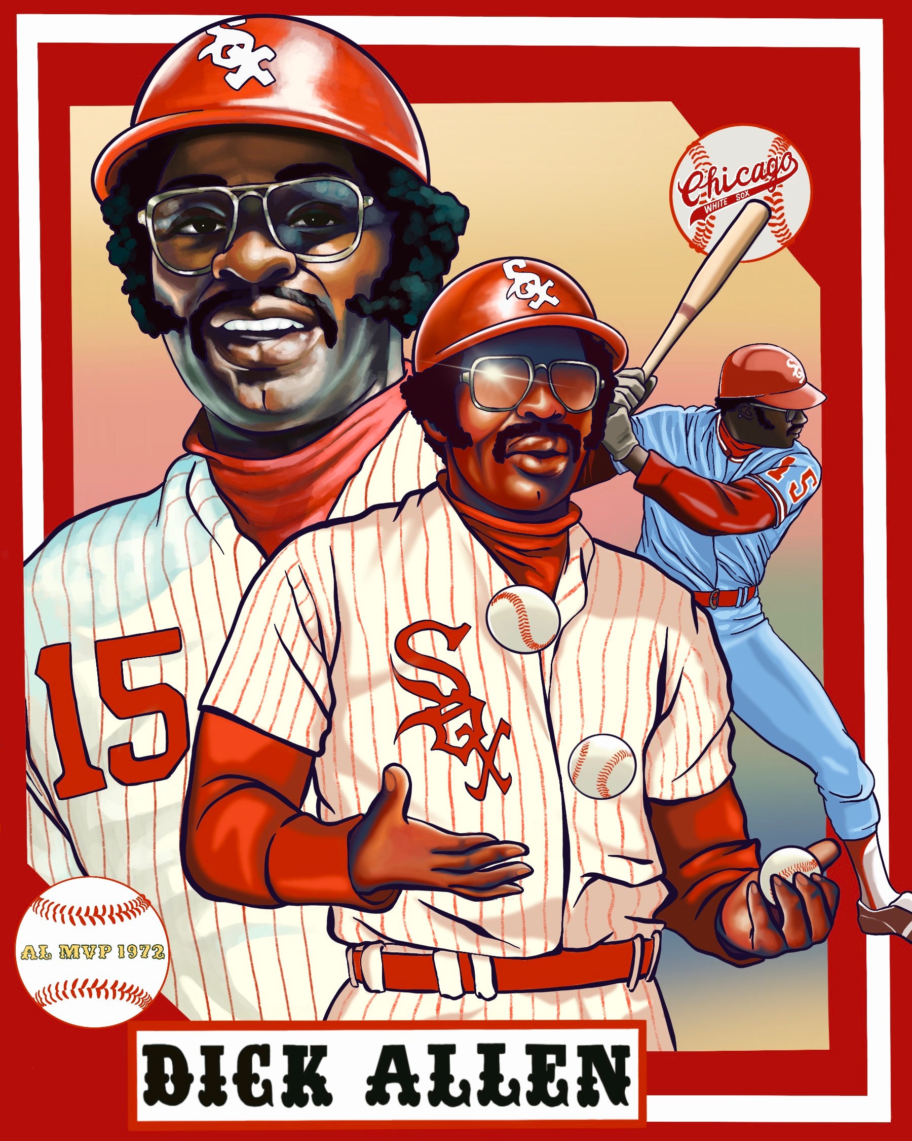 Dick Allen 1972 Sports Illustrated Cover