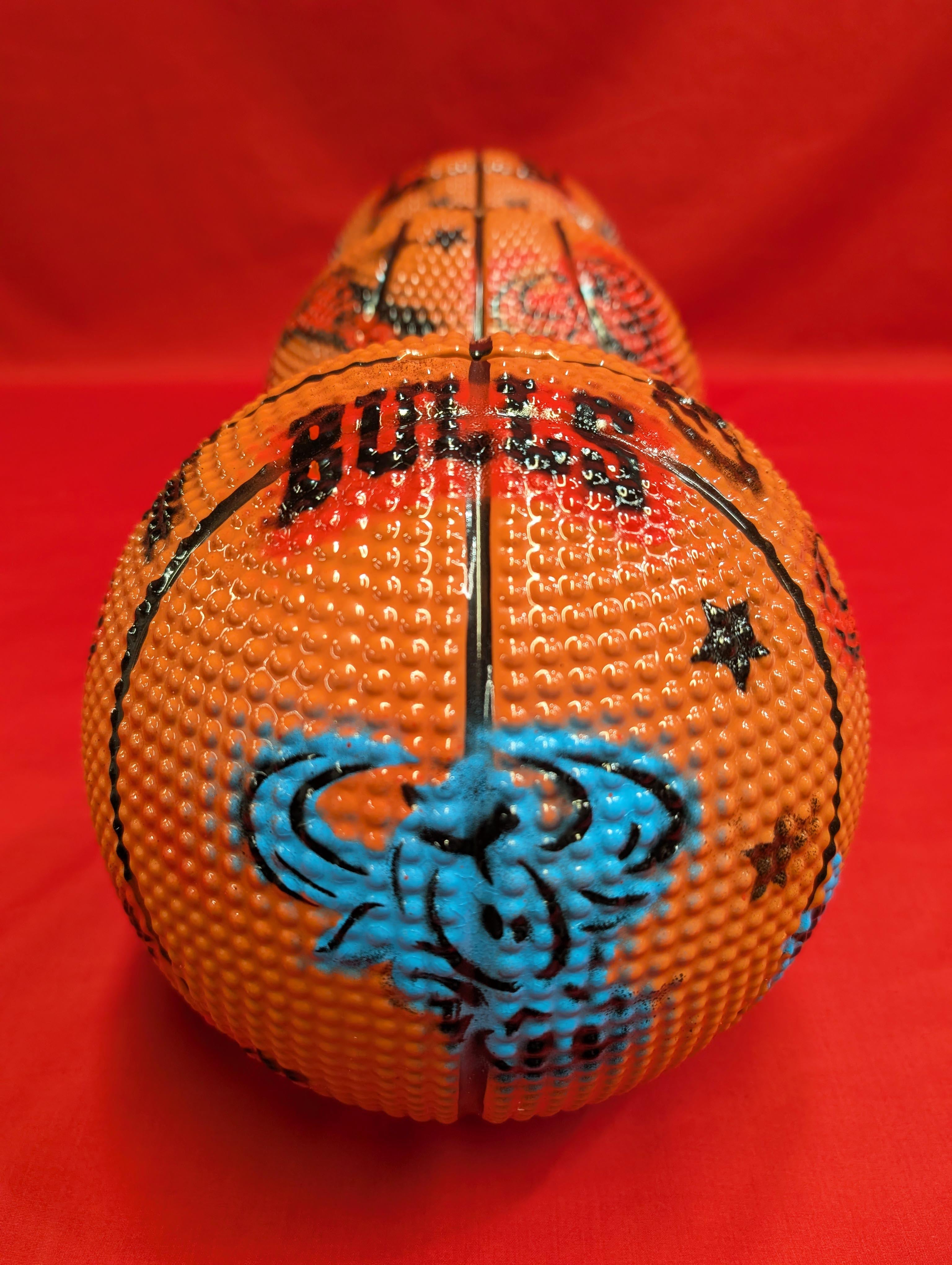 2 Basketball Piggy Bank by Griffin Goodman