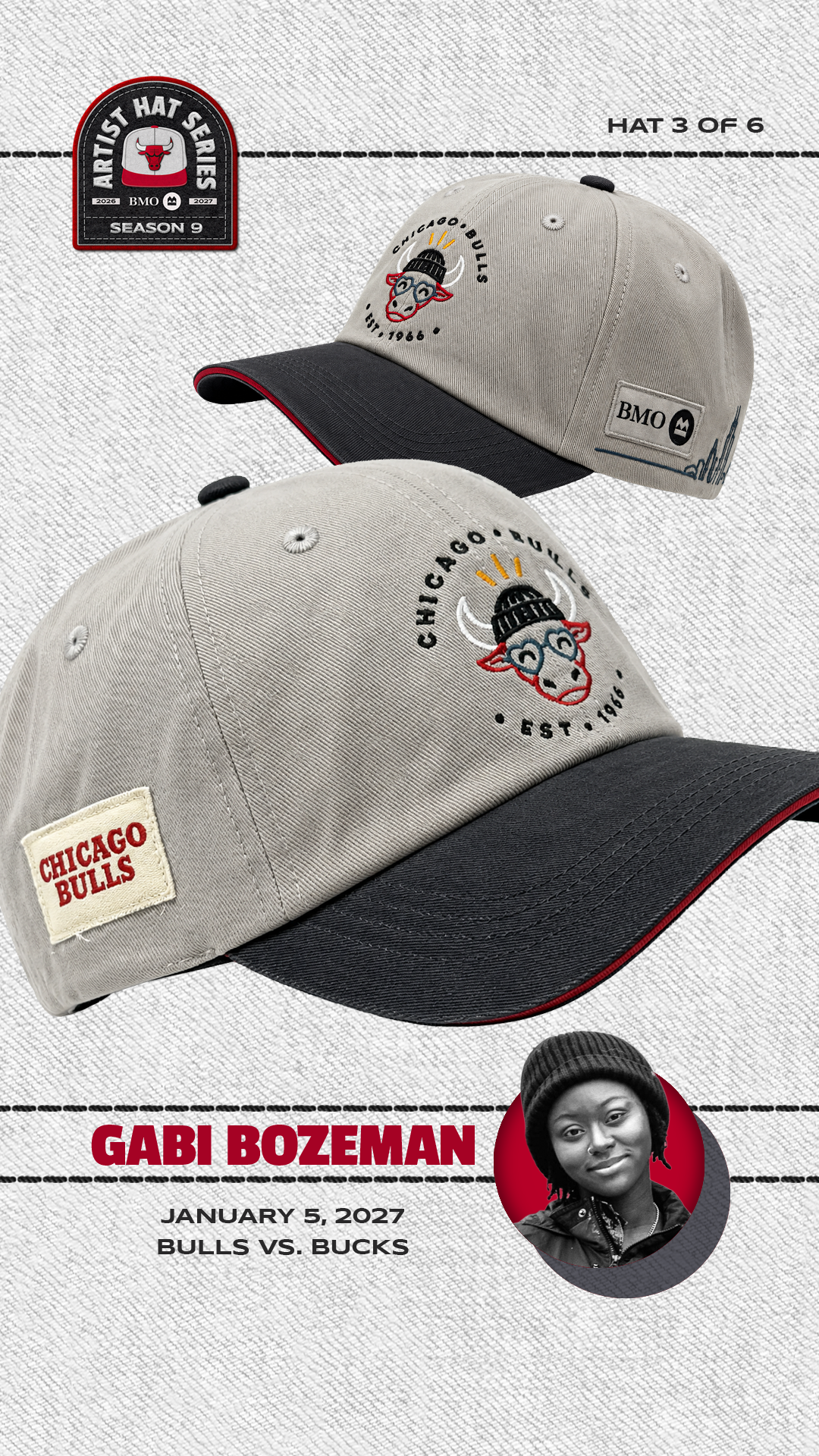 BMO Artist Hat Series - Gabi Bozeman