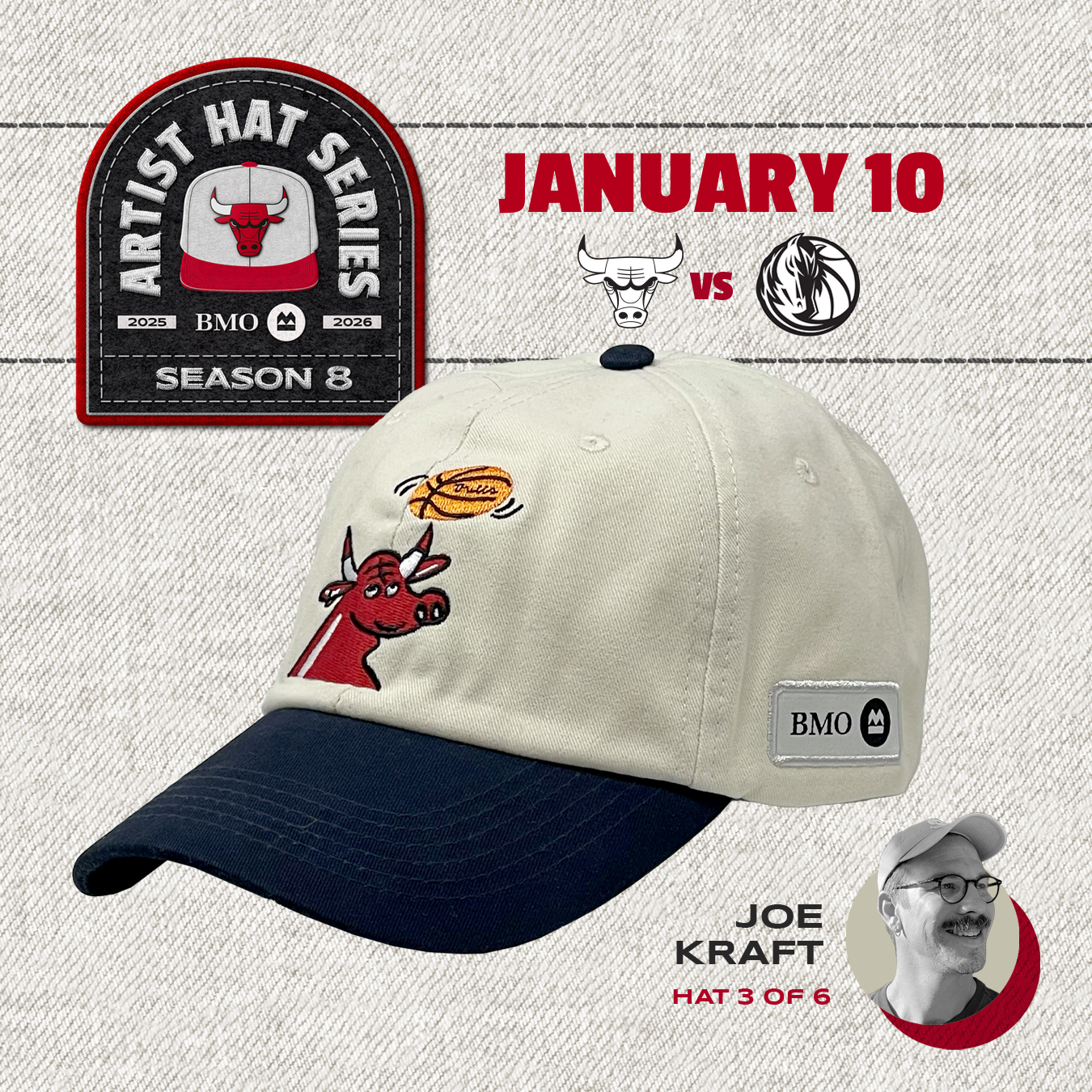 BMO Artist Hat Series - Joe Kraft (RELEASE JANUARY 10, 2026)