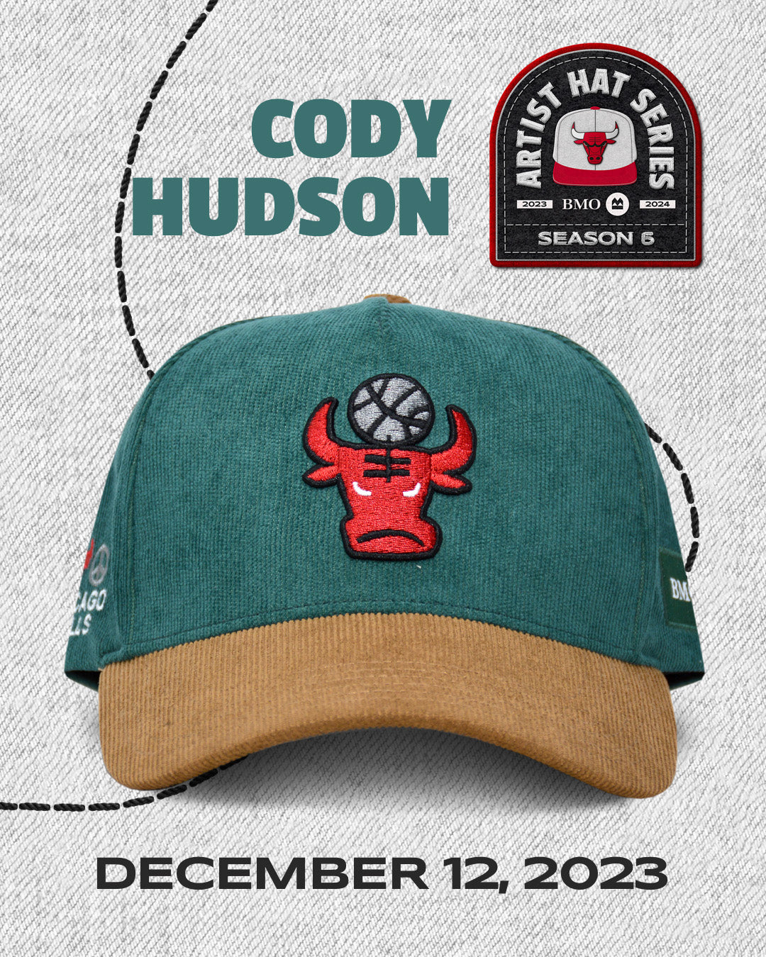 BMO Harris Artist Hat Series - Cody Hudson (RELEASE DEC 12, 2023)