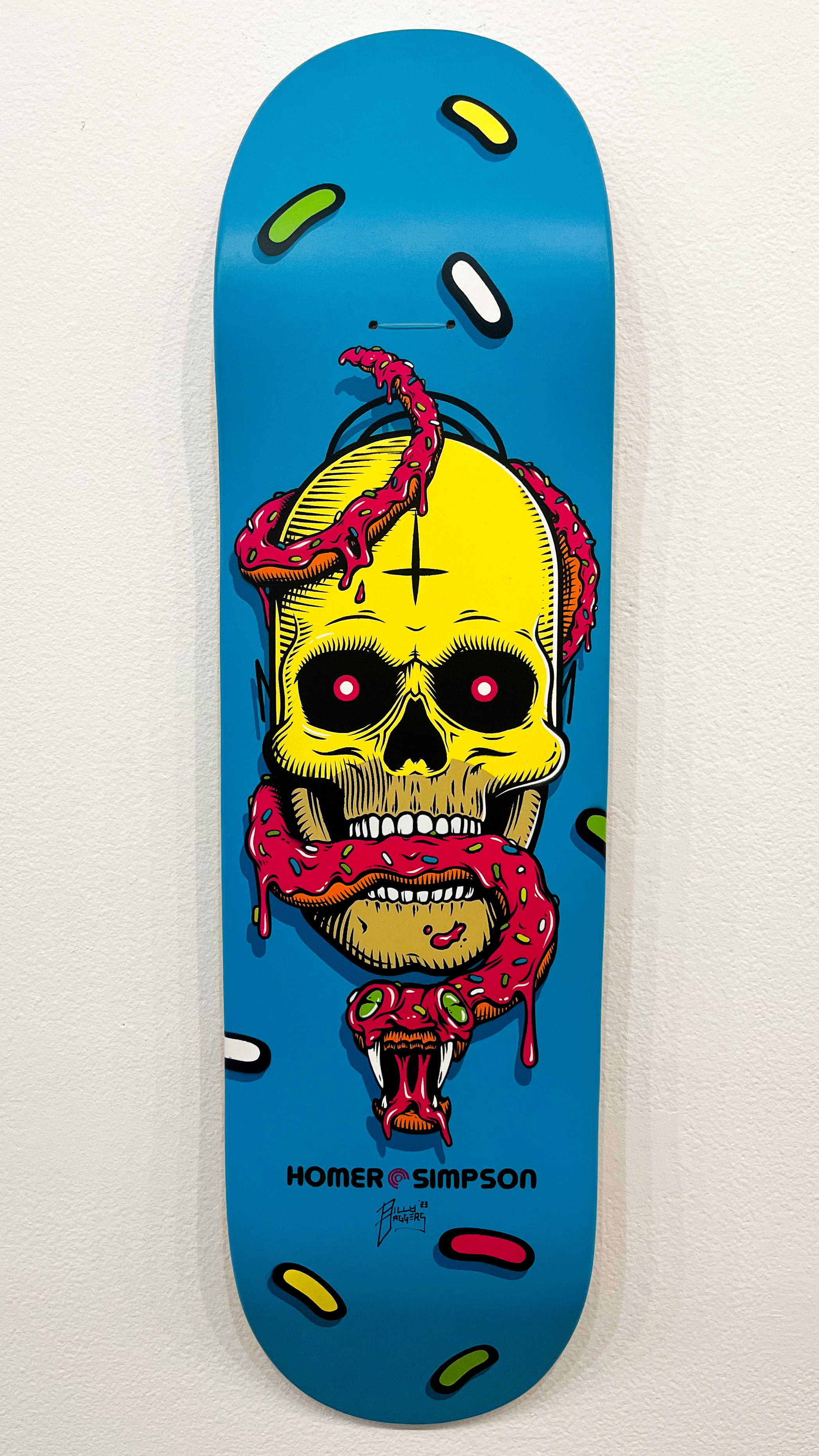 "Skull And Donuts" by Billy Daggers