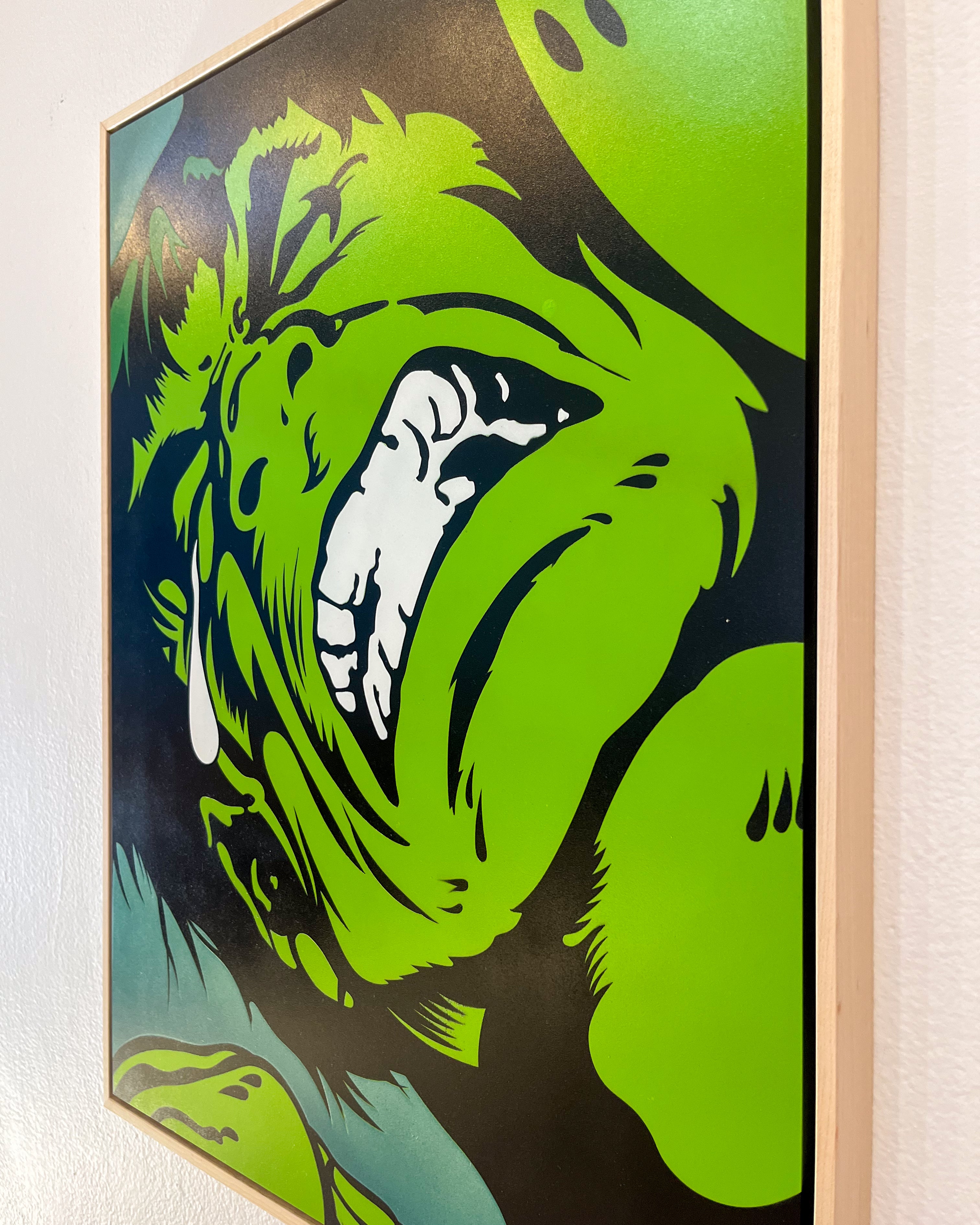 "The Hulk's Anguish" by R6D4