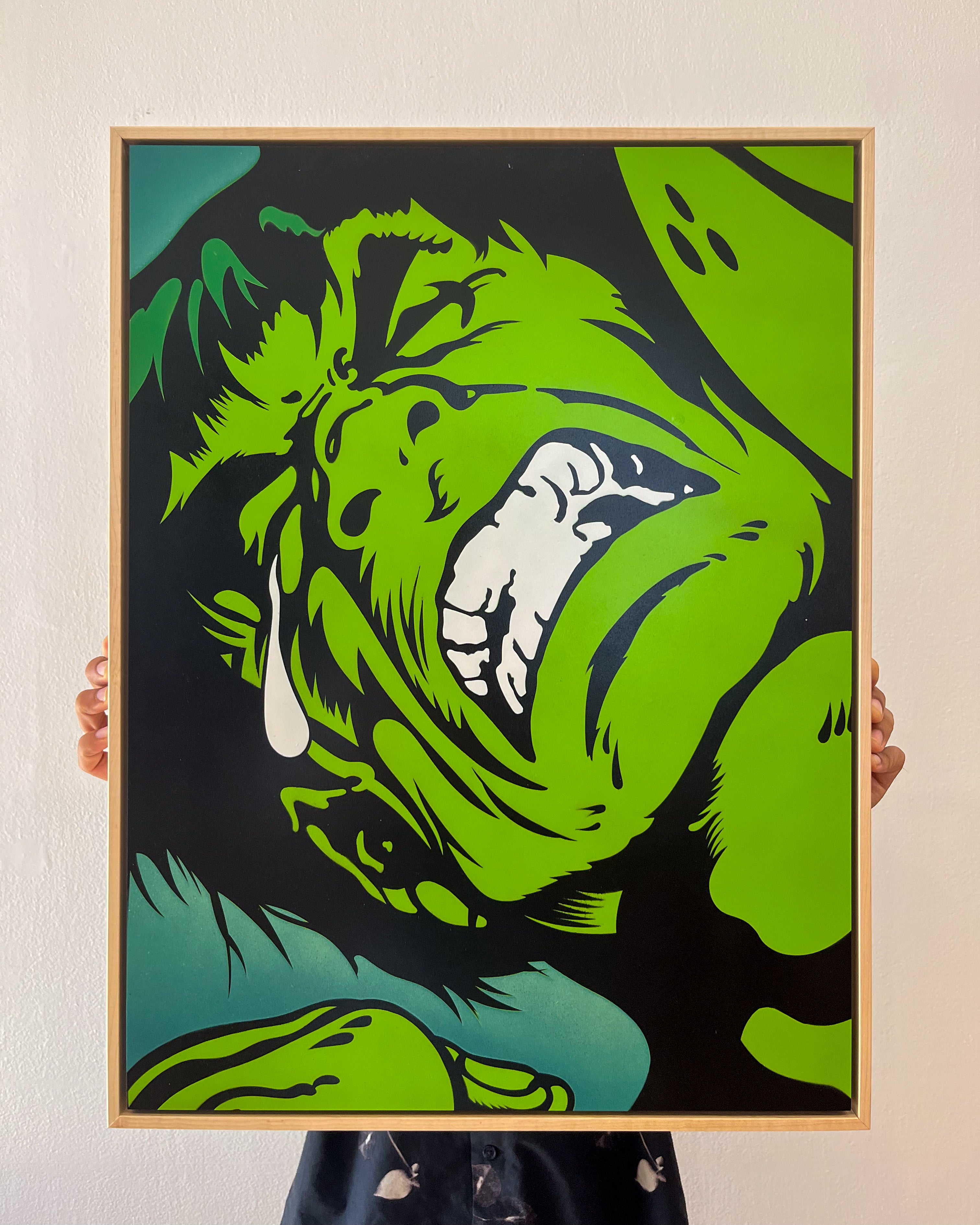 "The Hulk's Anguish" by R6D4