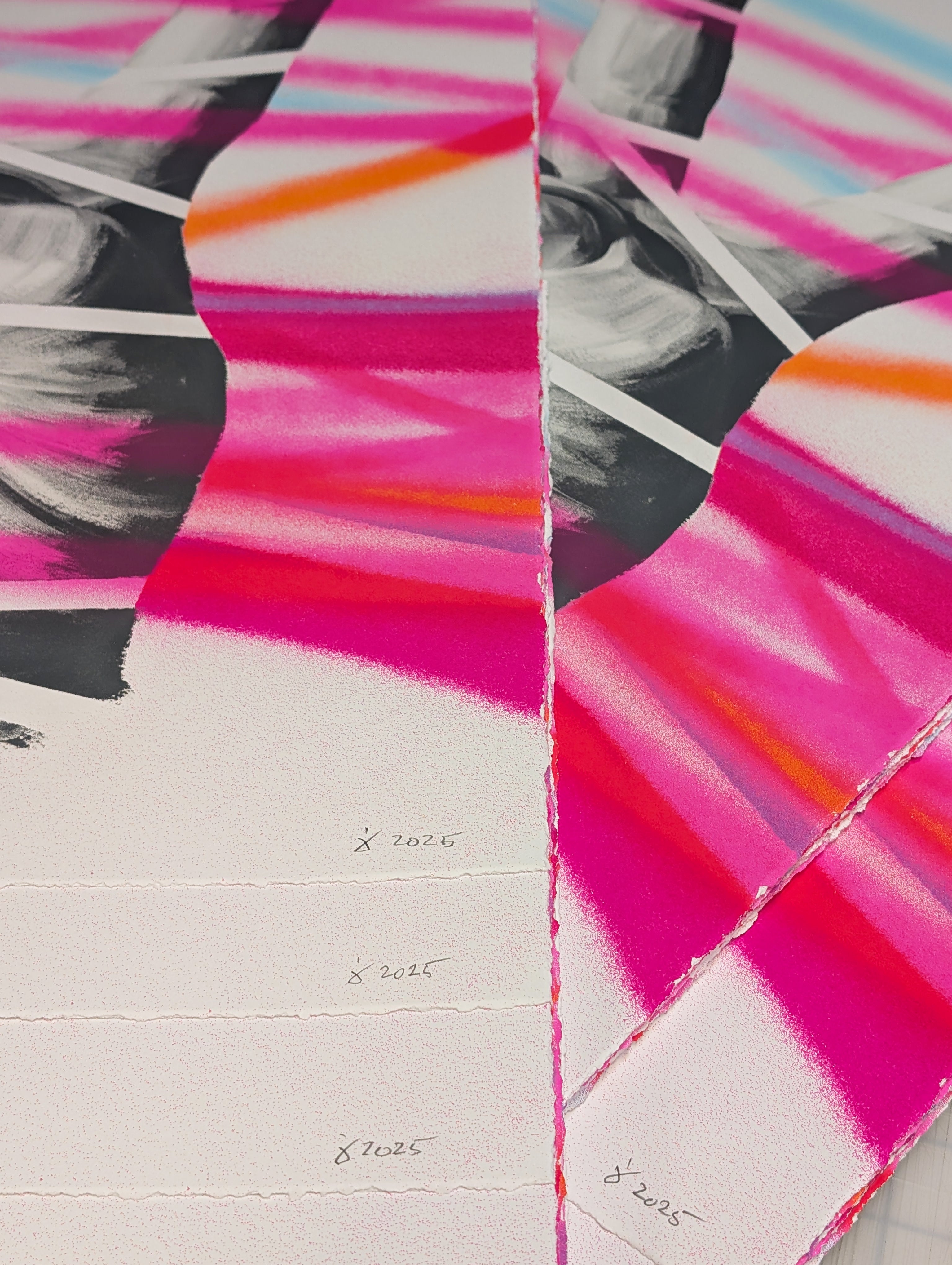 "PEACE OUT" (Screen Print) by Jeff Zimmermann