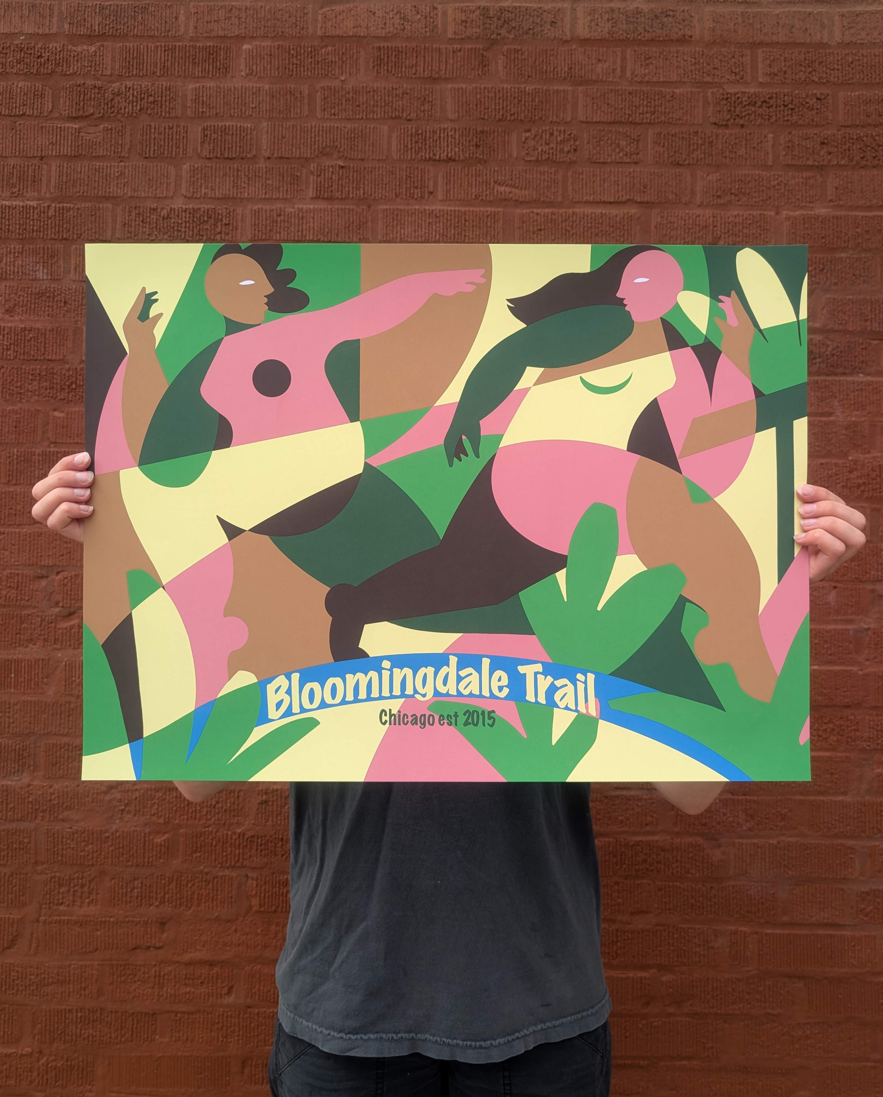 "I'll See You Out There" Bloomingdale Trail Print by Liz Flores