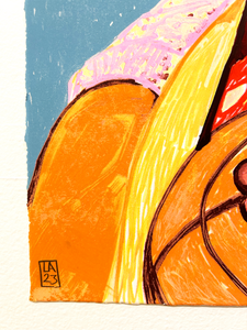 "Love and Basketball" Print Variant by Langston Allston