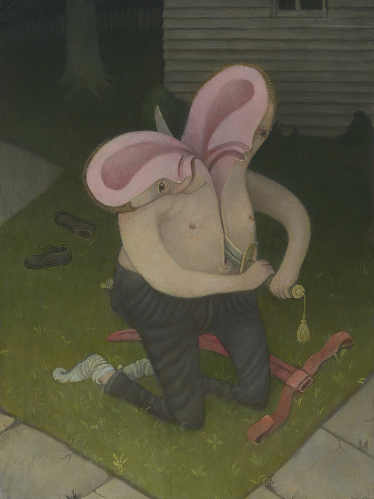 "Late At Night On The Front Lawn" by Alex Kuno
