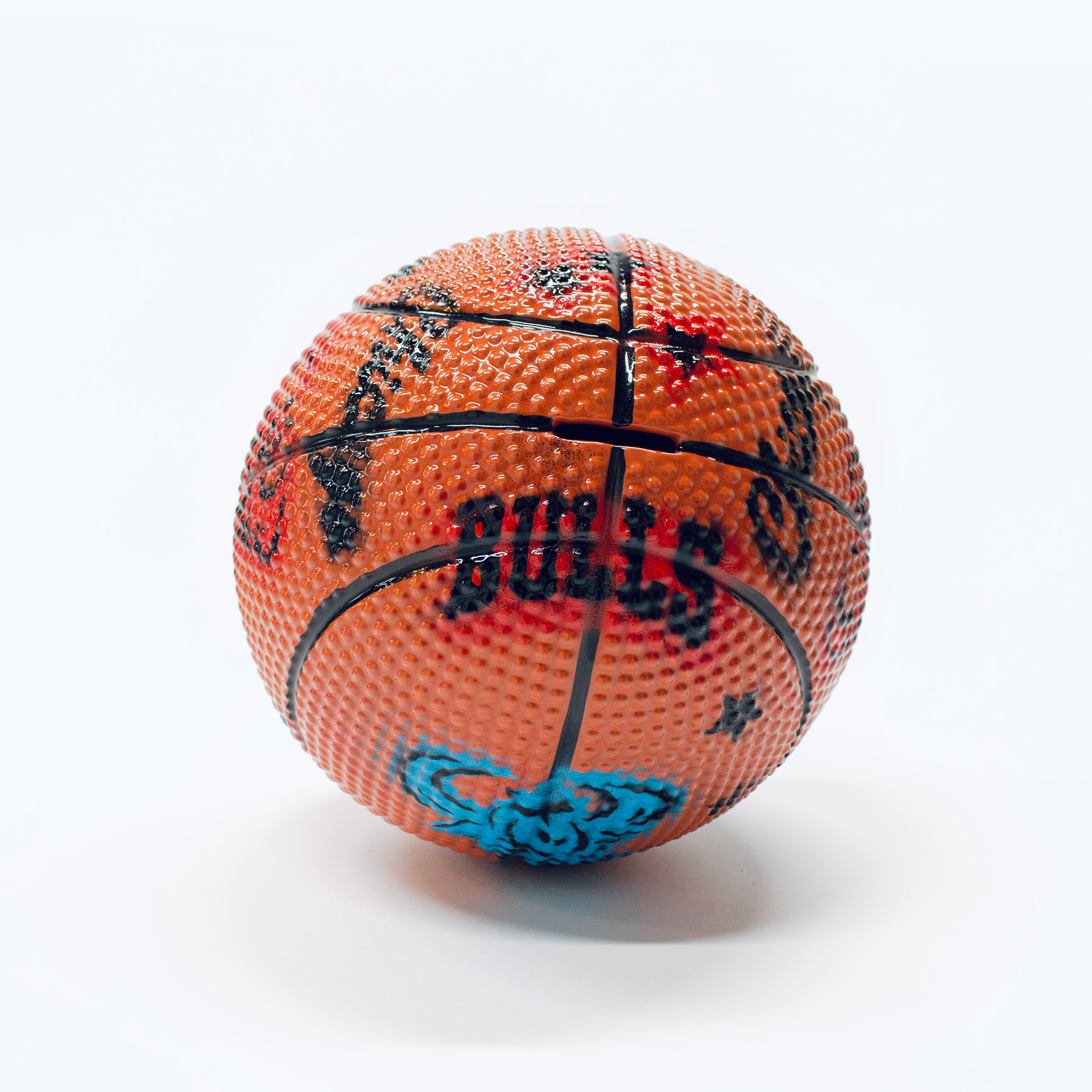 4 Basketball Piggy Bank by Griffin Goodman