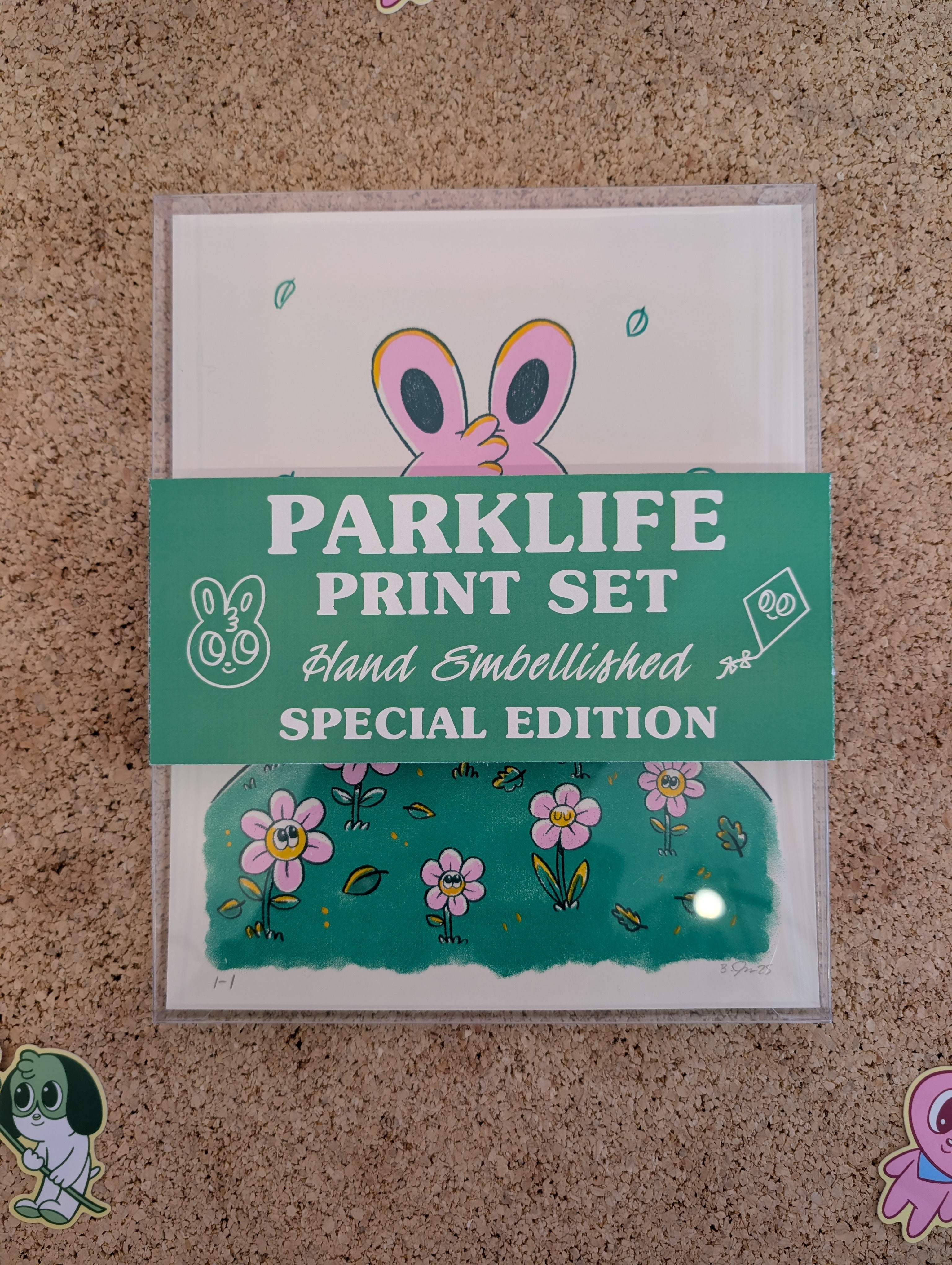 "Art Print Hand Embellished Set" by Blake Jones