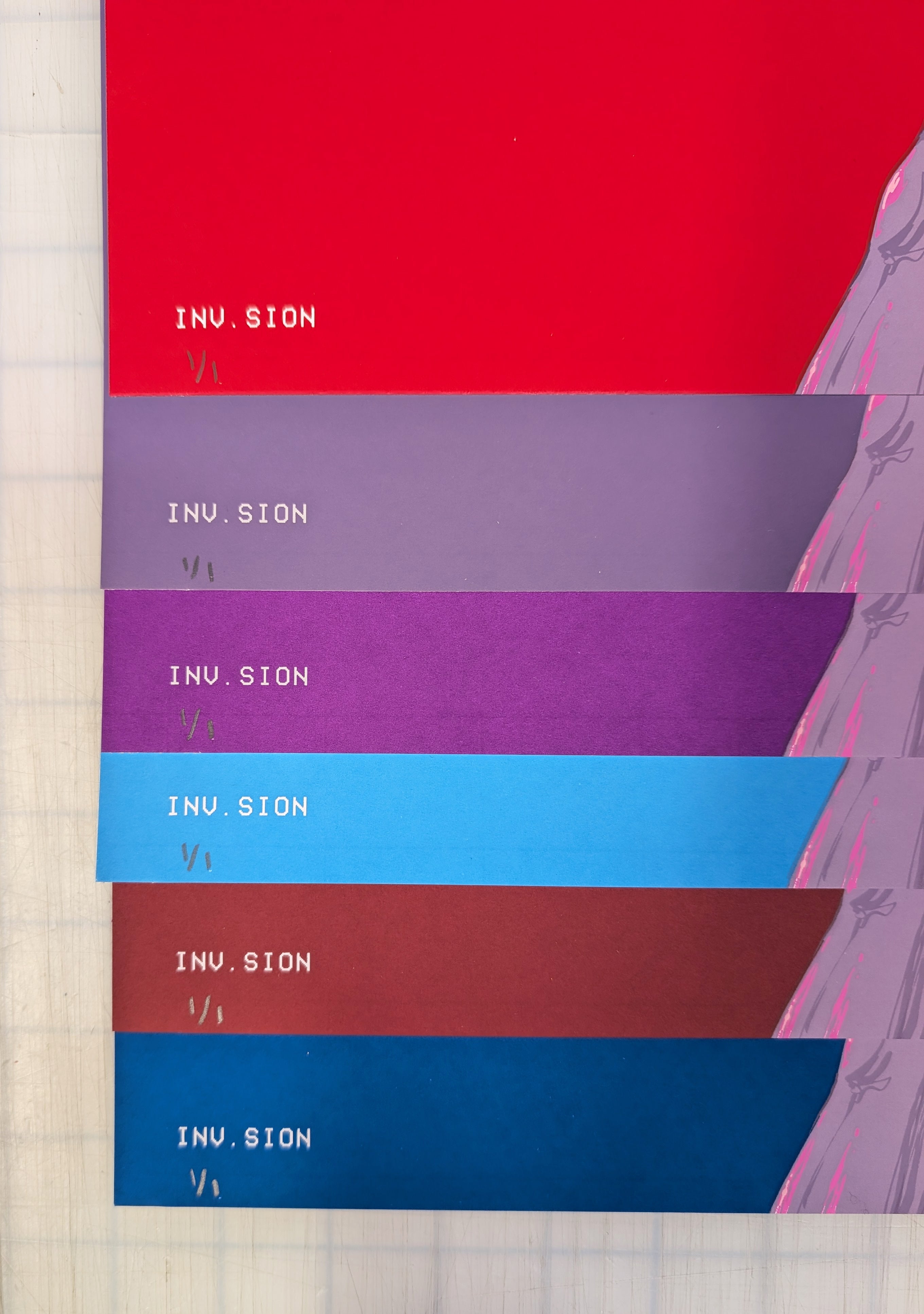 inv.sion "Color Variant 1" Print