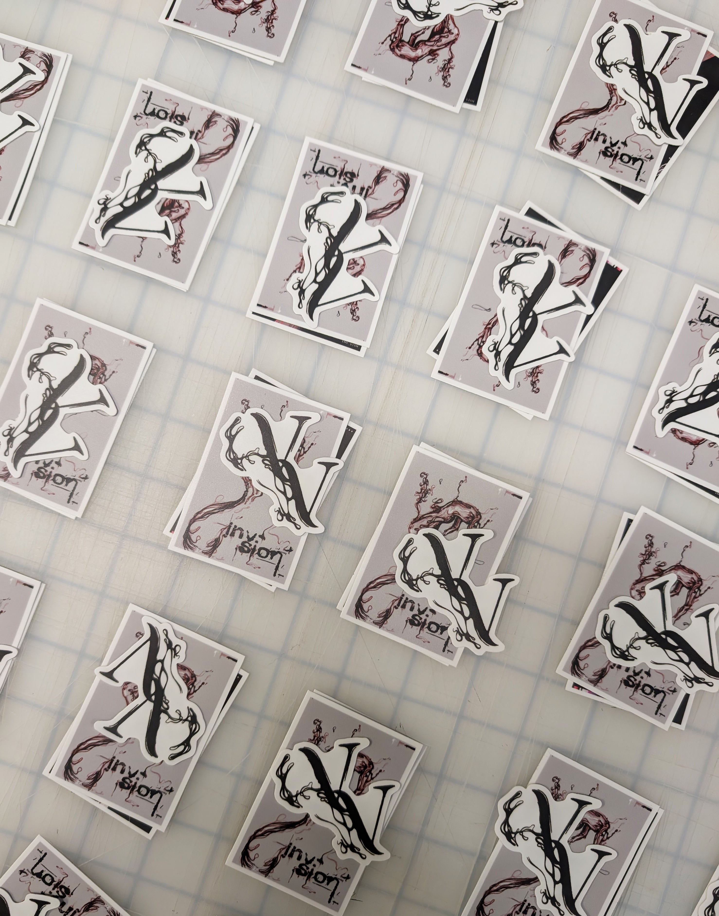 inv.sion x ASP Die-Cut Sticker Pack