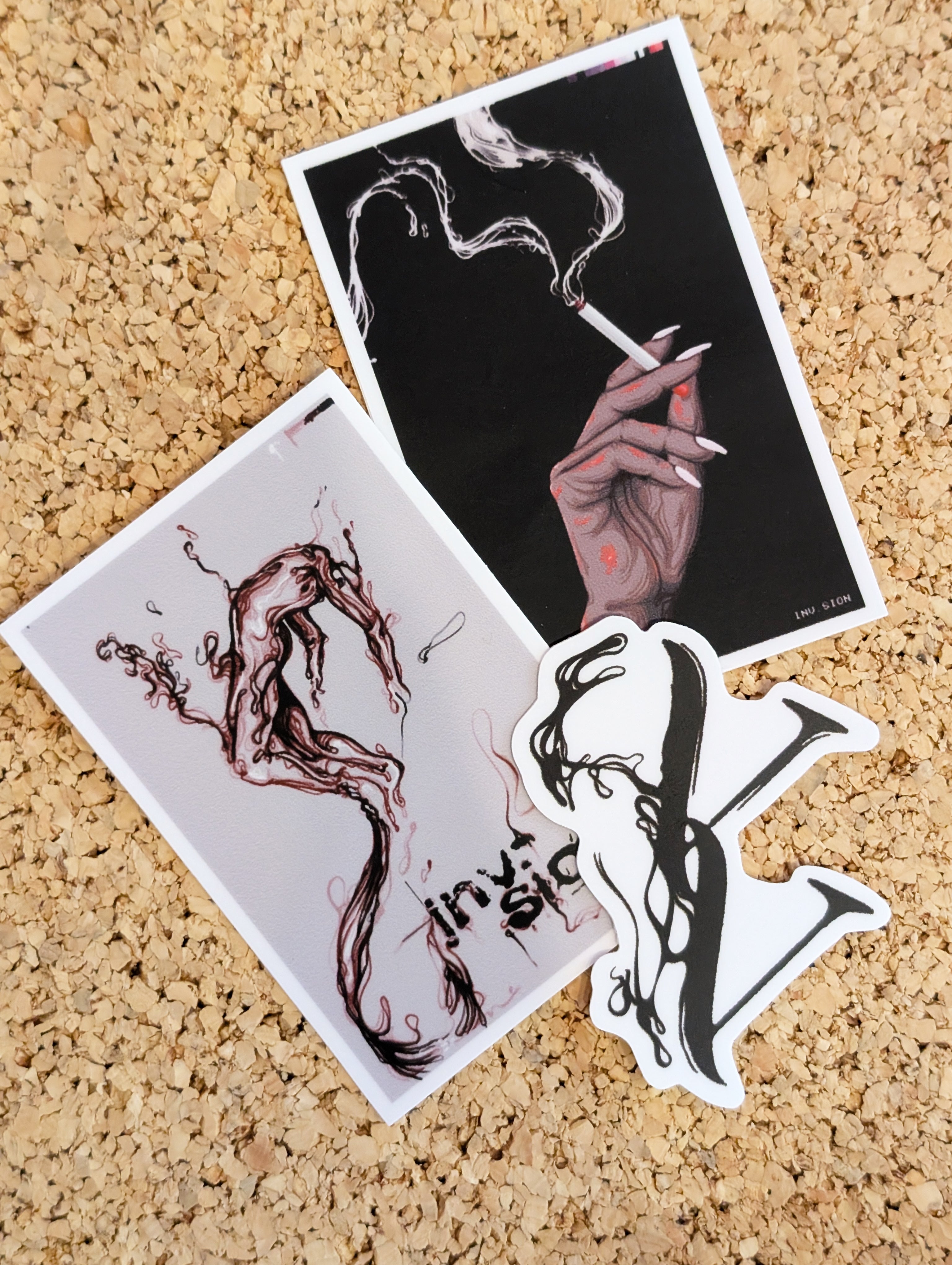 inv.sion x ASP Die-Cut Sticker Pack