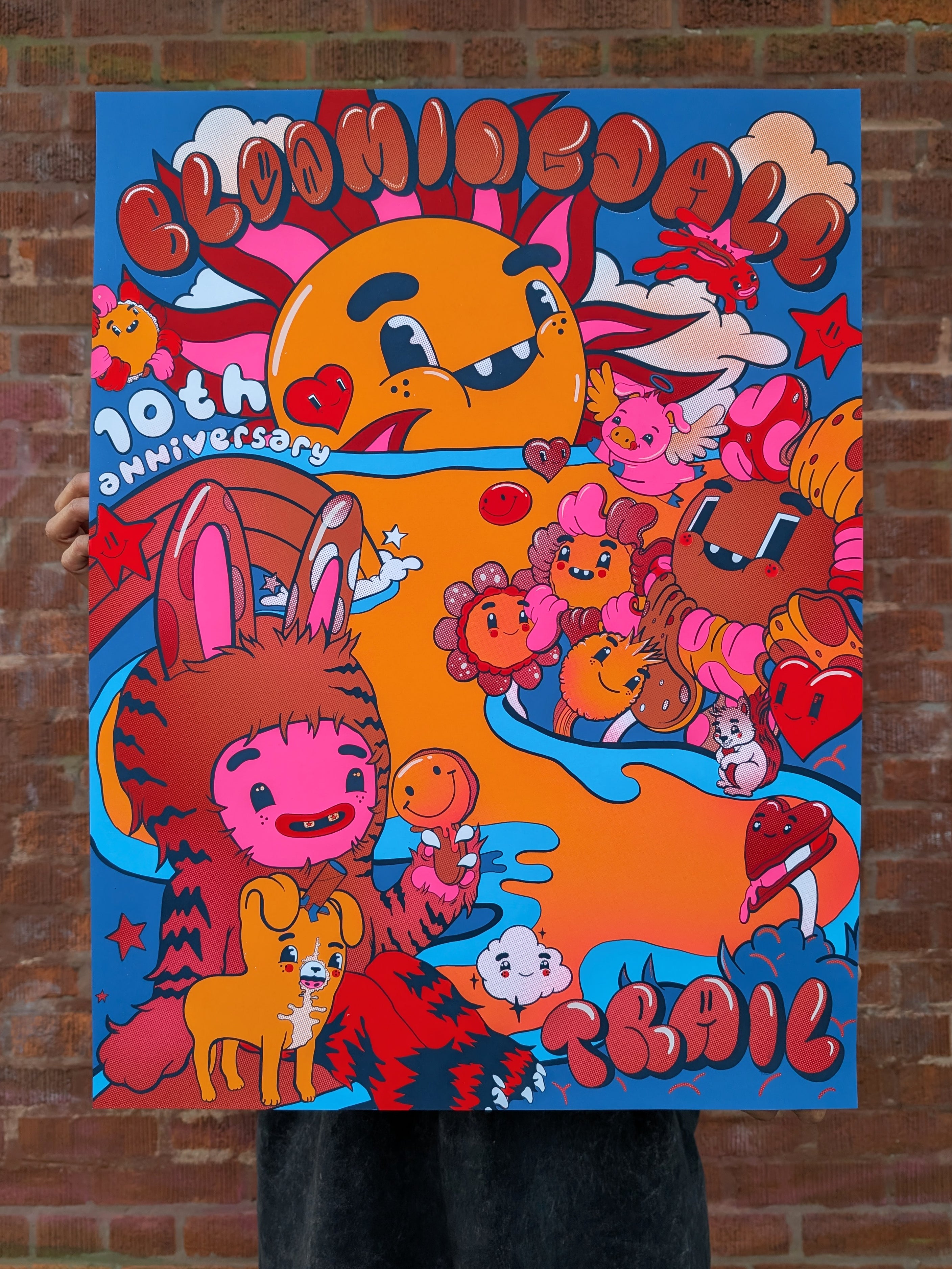 "Adventure in Full Bloom" Bloomingdale Trail Print by Elloo