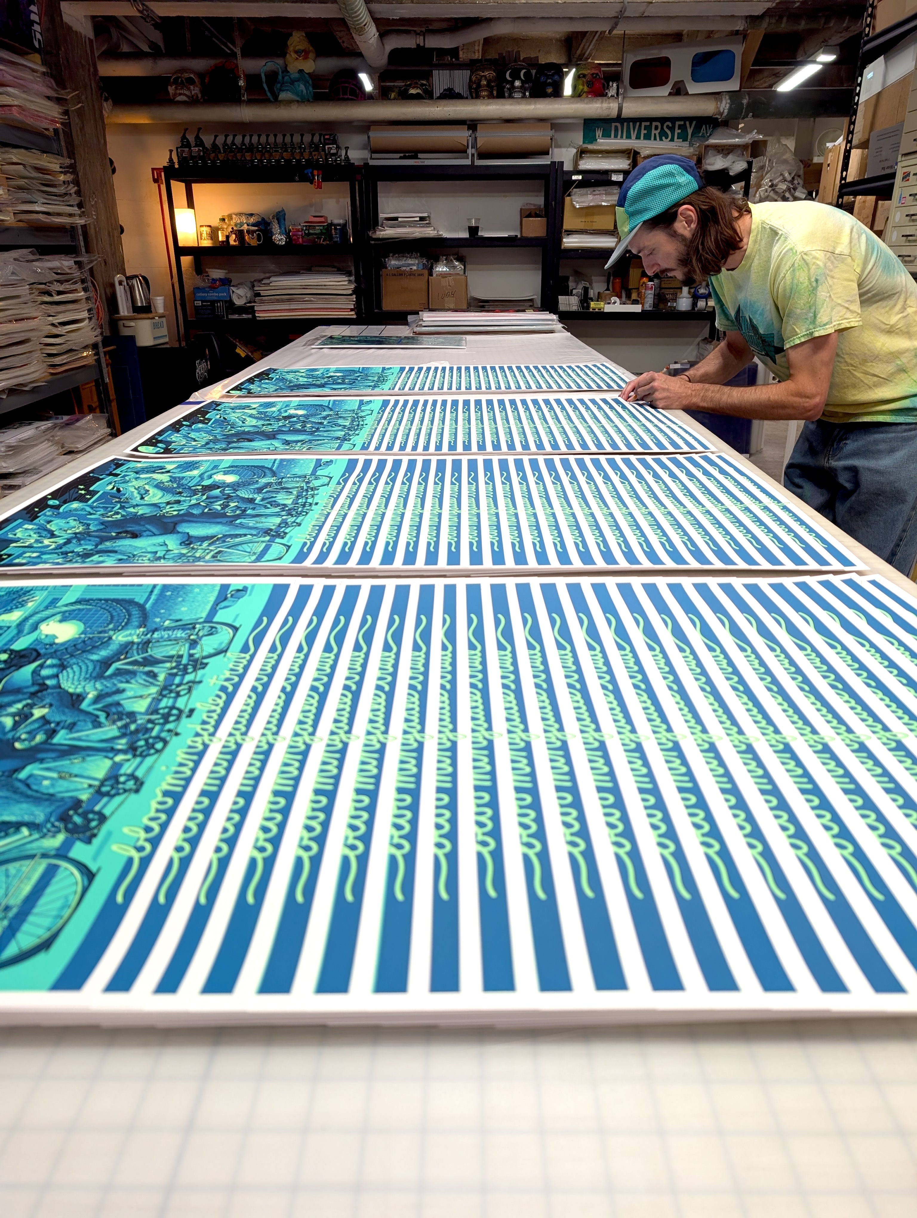 Bloomingdale Trail Print by Nick Apple