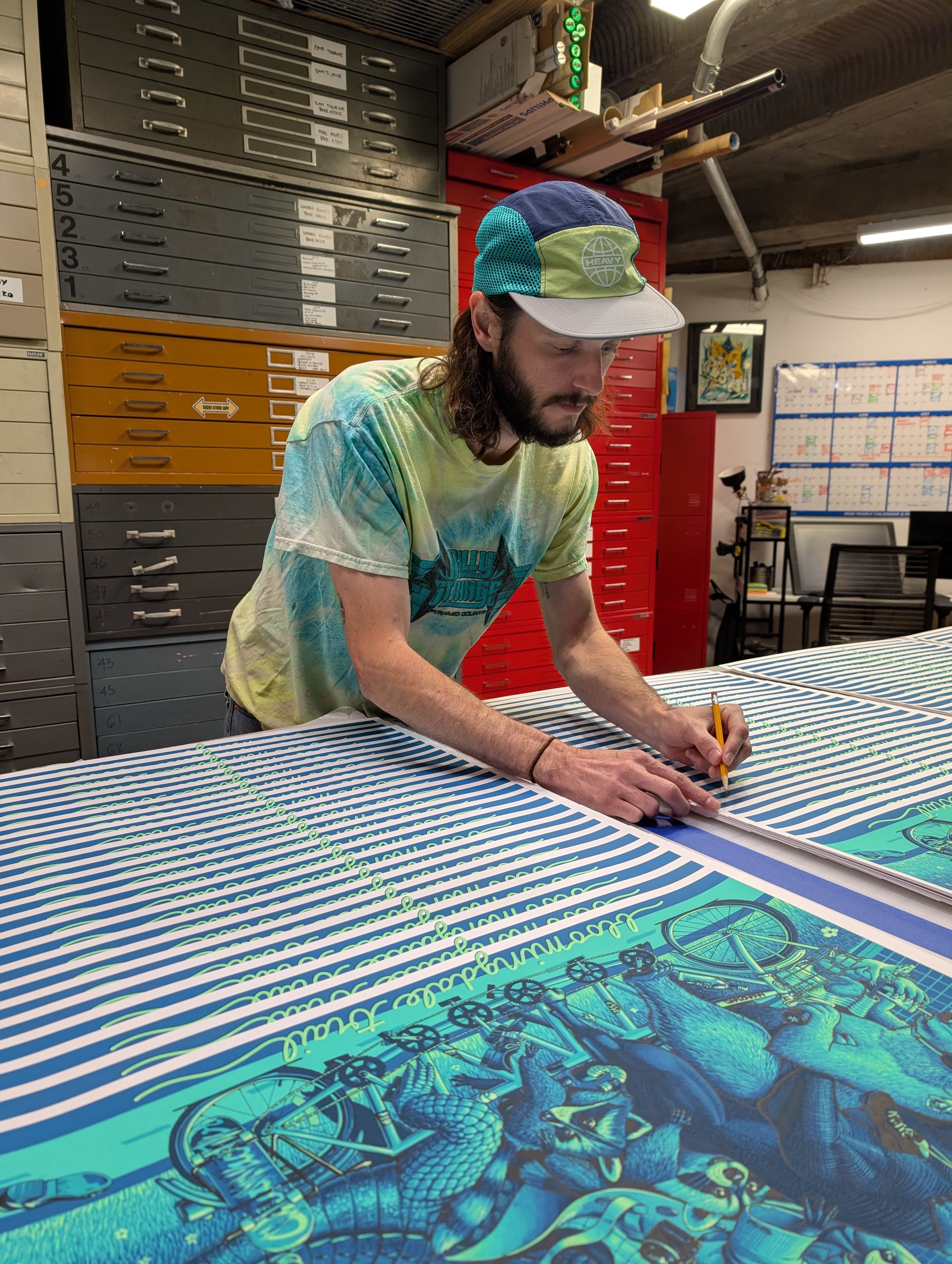 Bloomingdale Trail Print by Nick Apple
