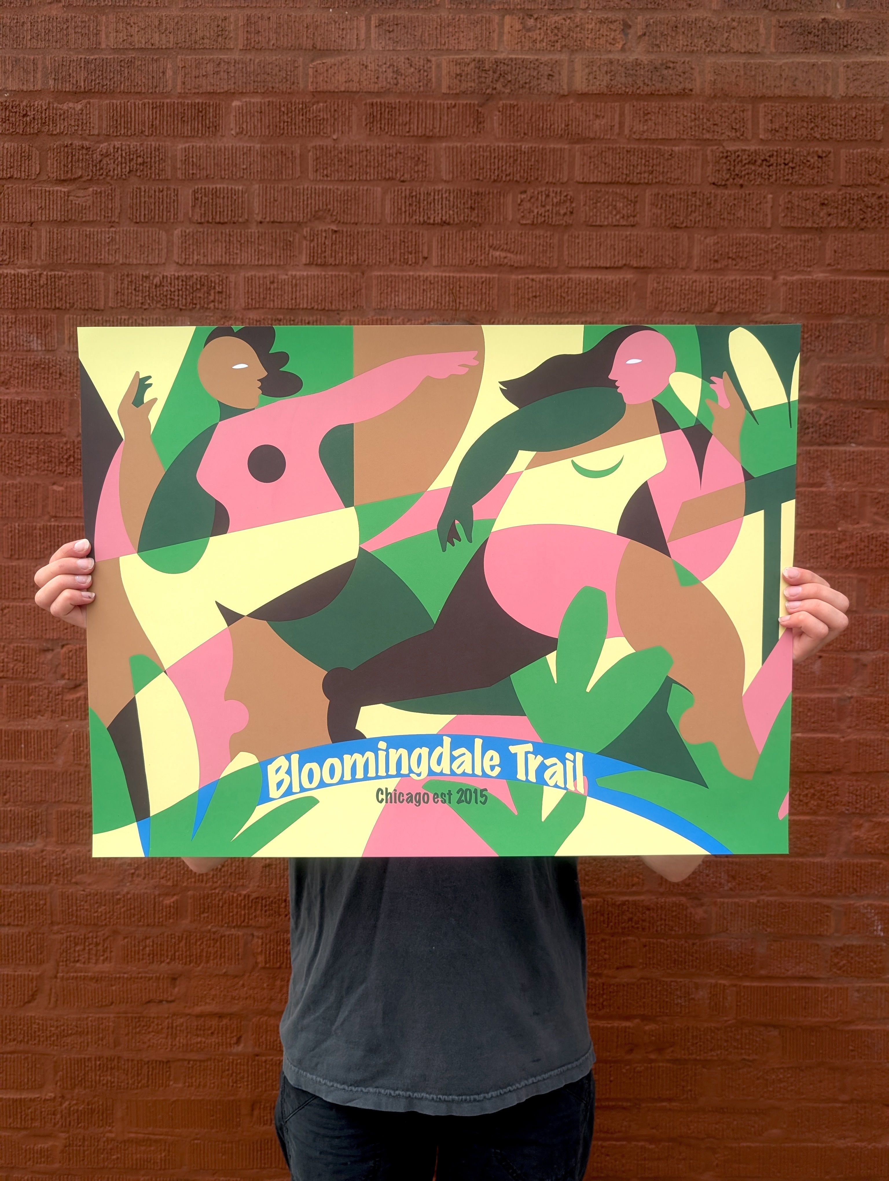 "I'll See You Out There" Bloomingdale Trail Print by Liz Flores