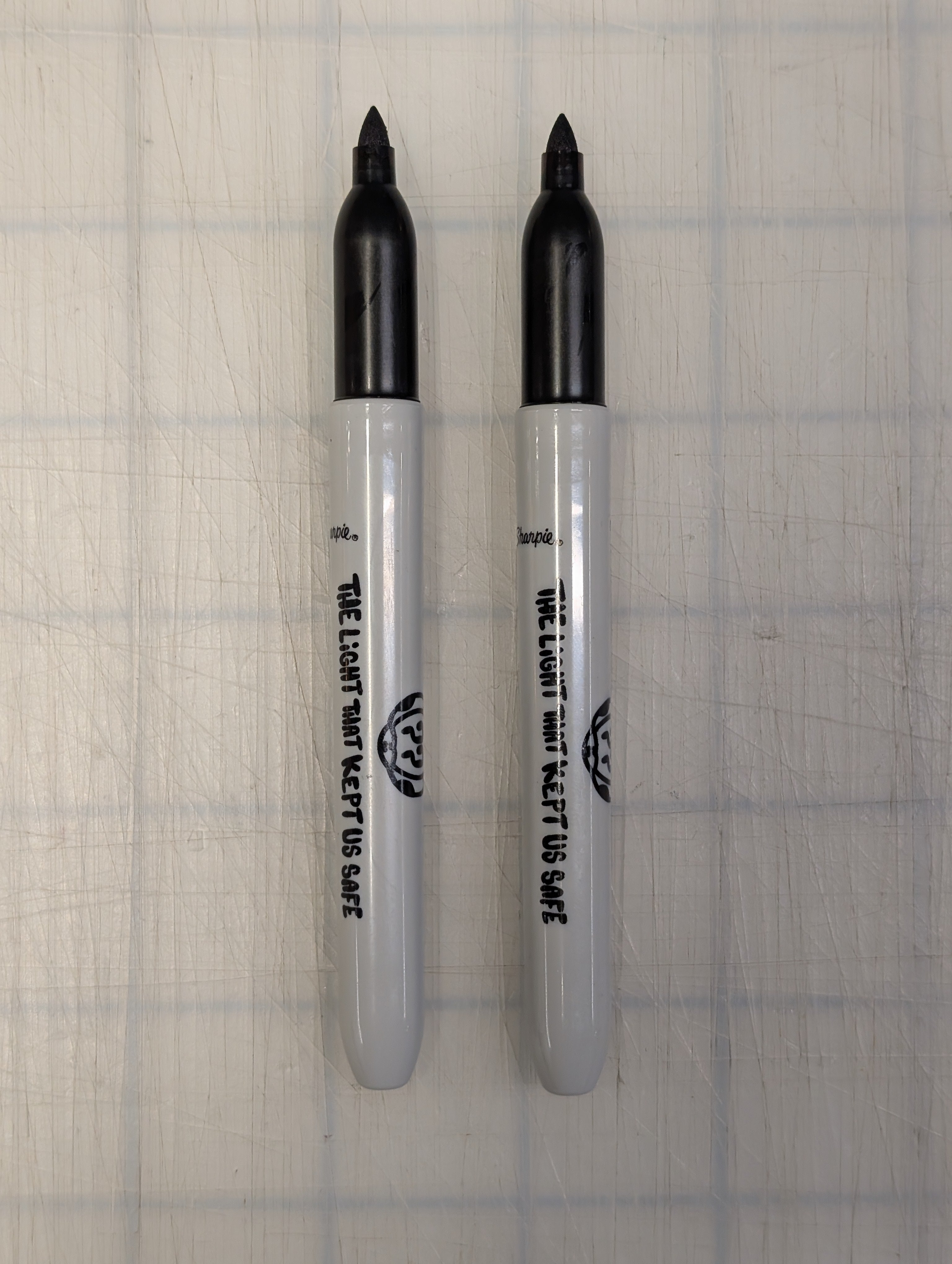 "The Light That Kept Us Safe" Custom Sharpies