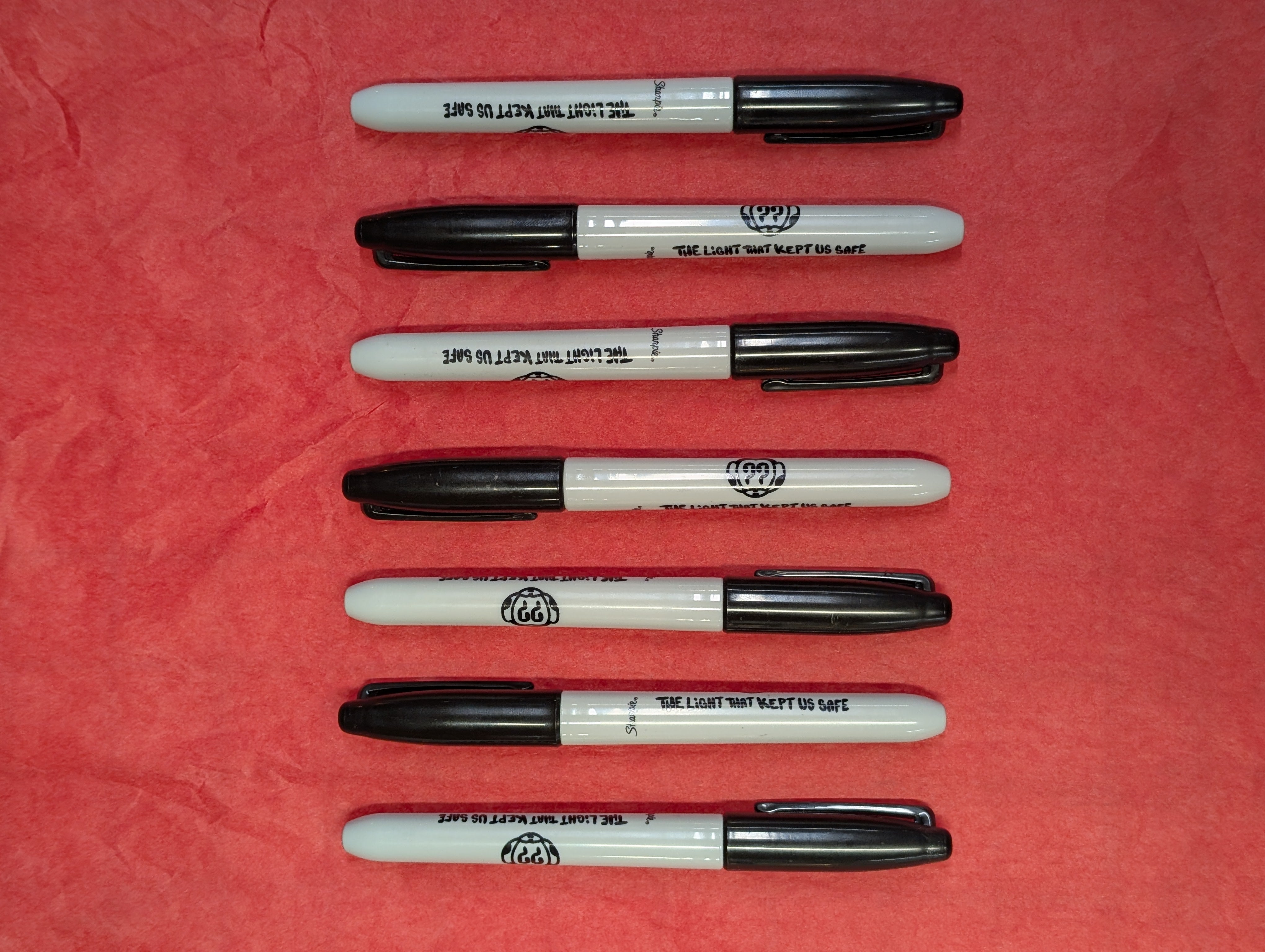 "The Light That Kept Us Safe" Custom Sharpies