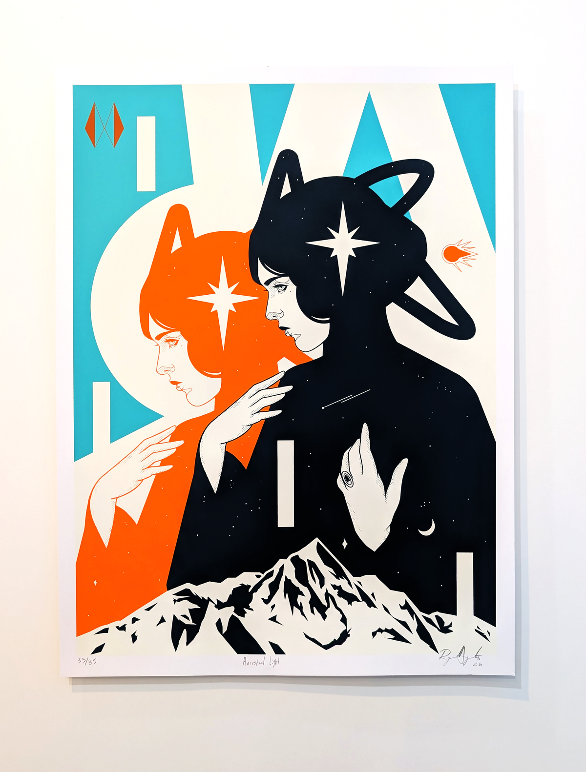 "Ancestral Light" Special Print Edition by Raymond Argumedo