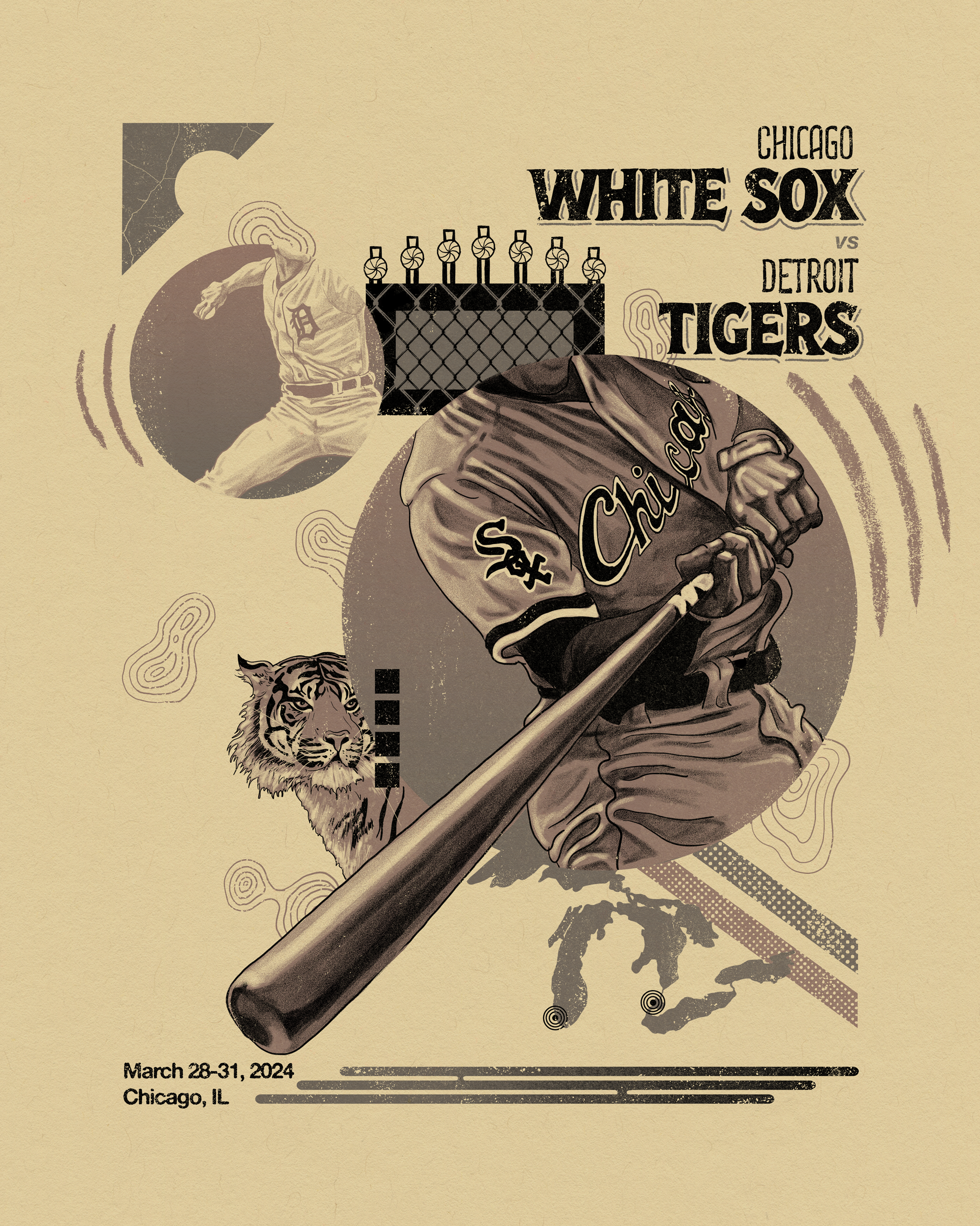 "White Sox v. Tigers" by Walker TKL