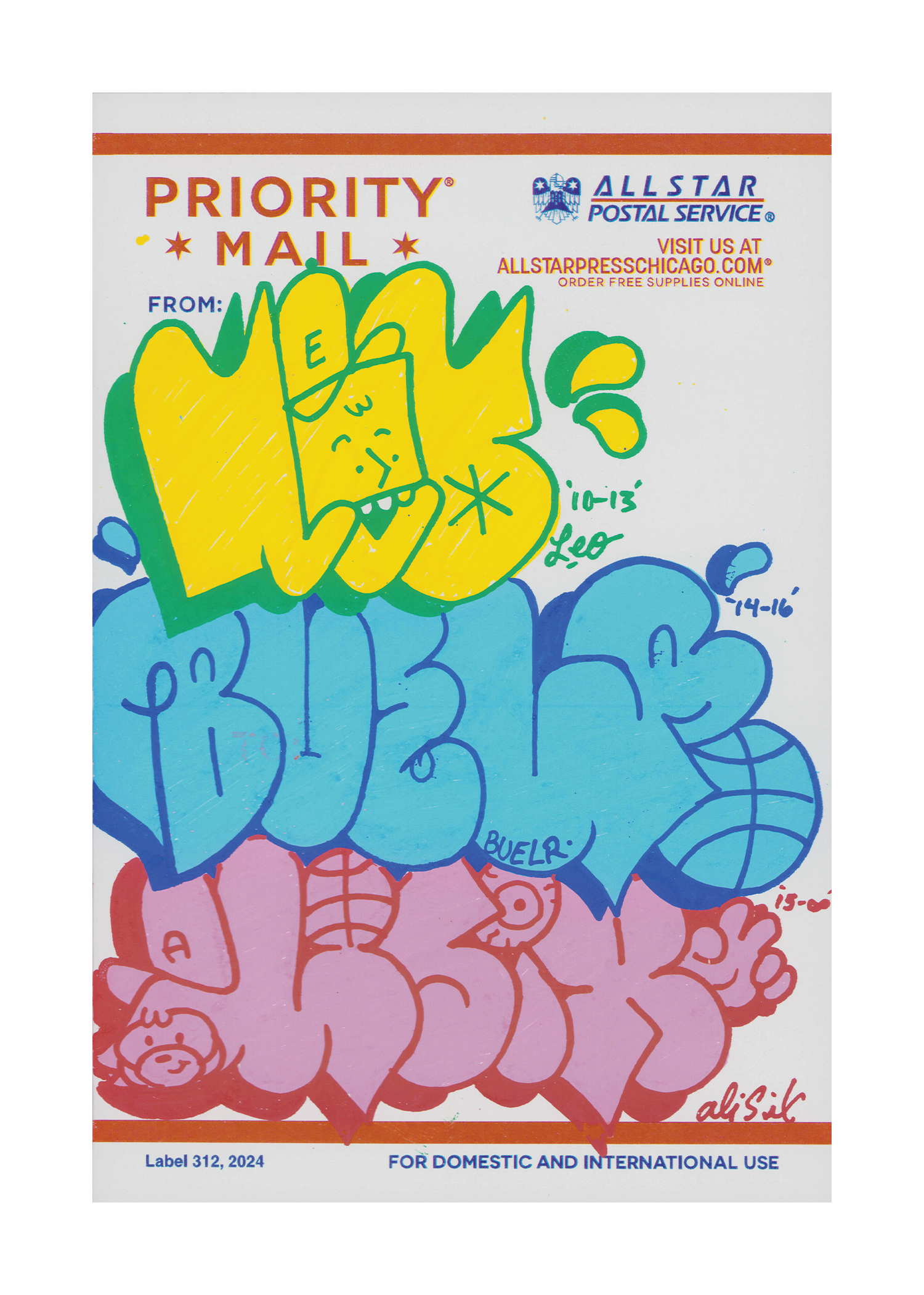 18. Numbers by Ali Six